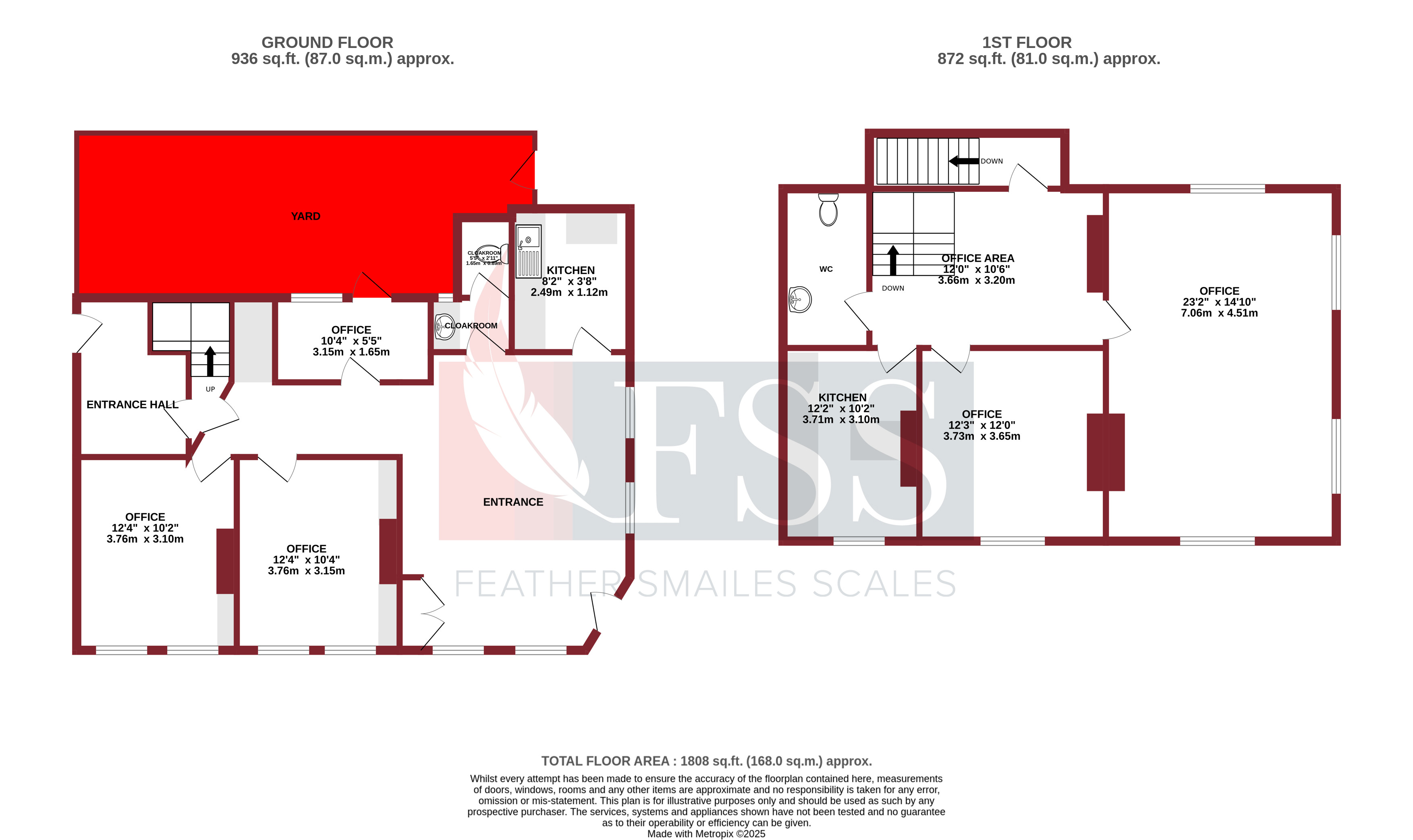 Floorplan for                                                          
                                                    