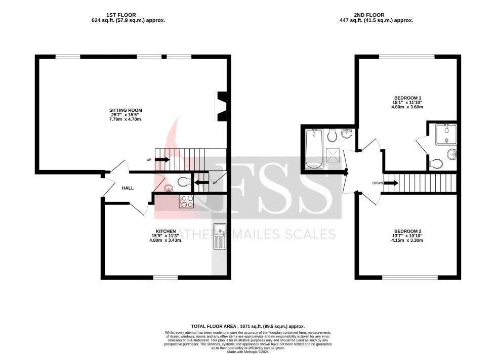 Floorplan for                                                          
                                                    