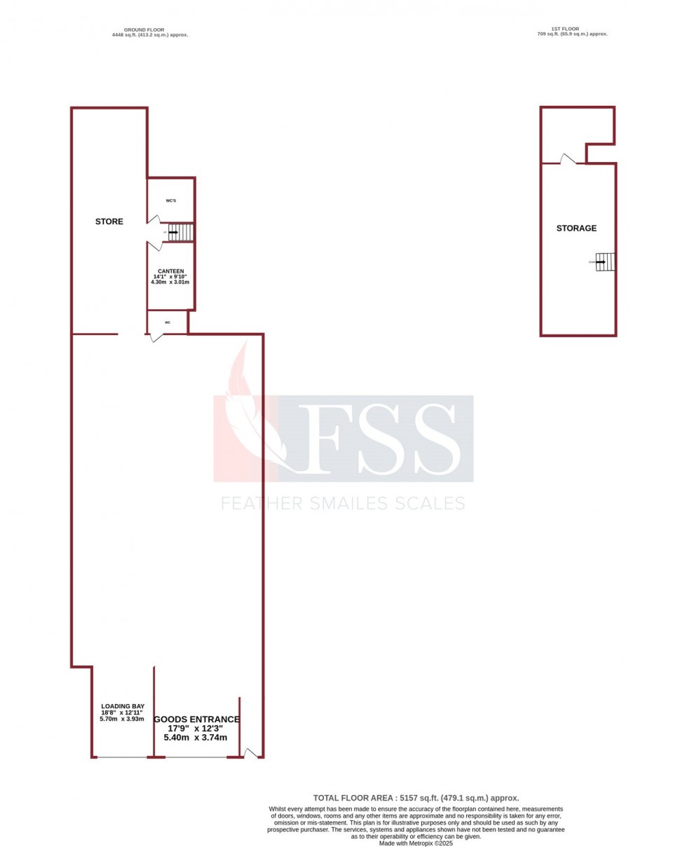 Floorplan for                                                          
                                                    