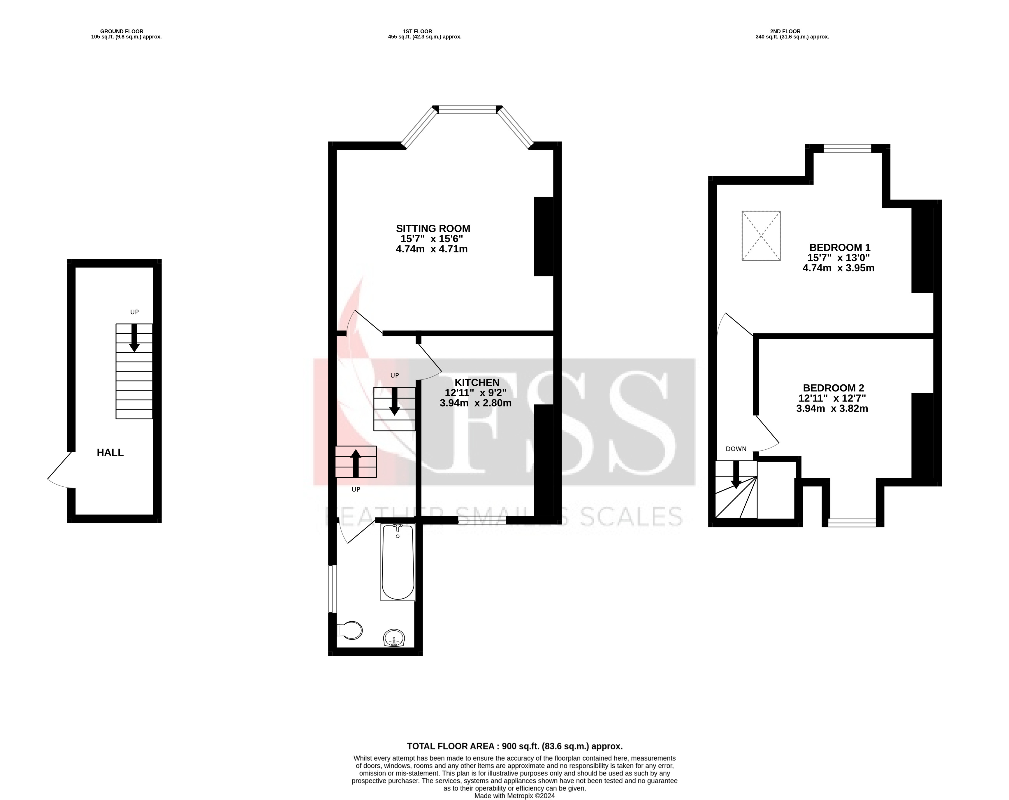 Floorplan for                                                          
                                                    