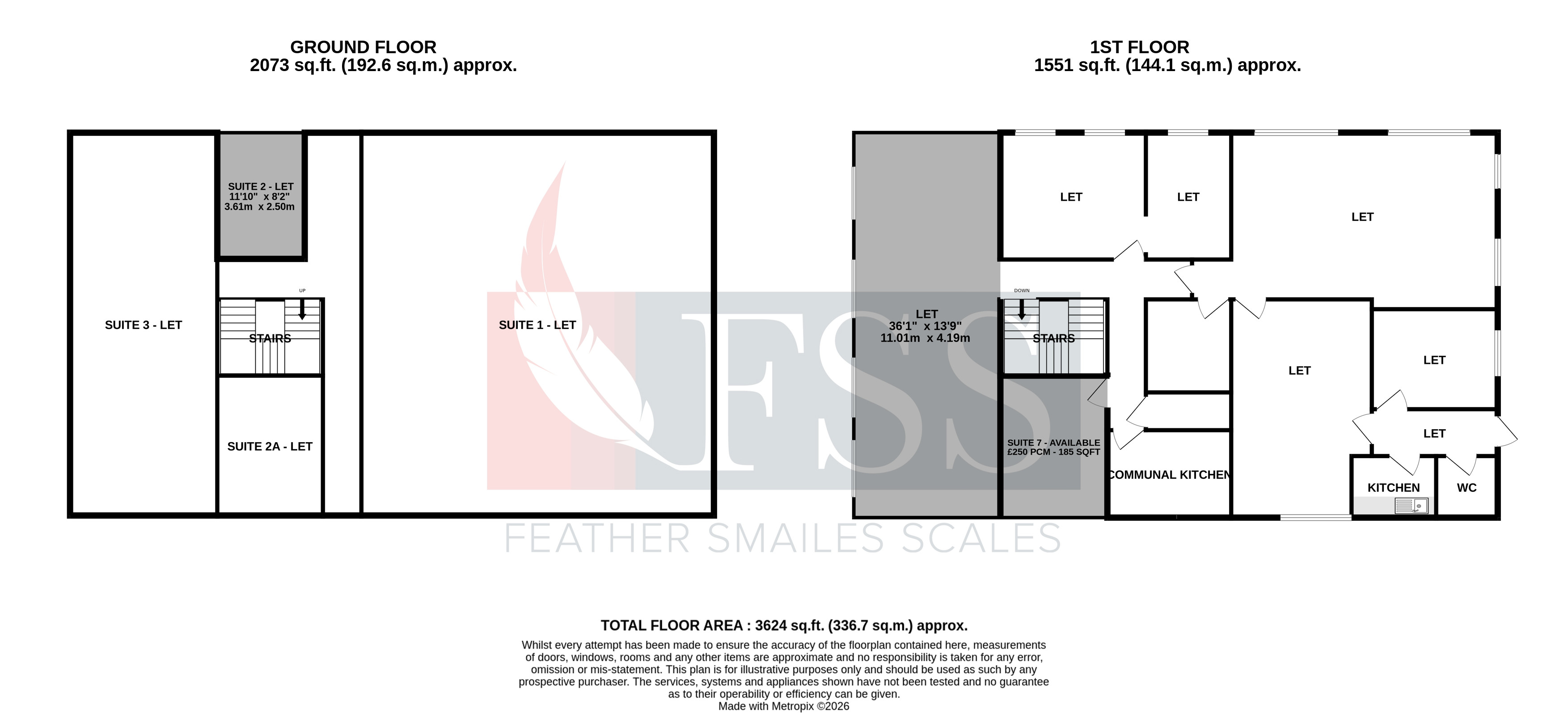 Floorplan for                                                         
                                                    