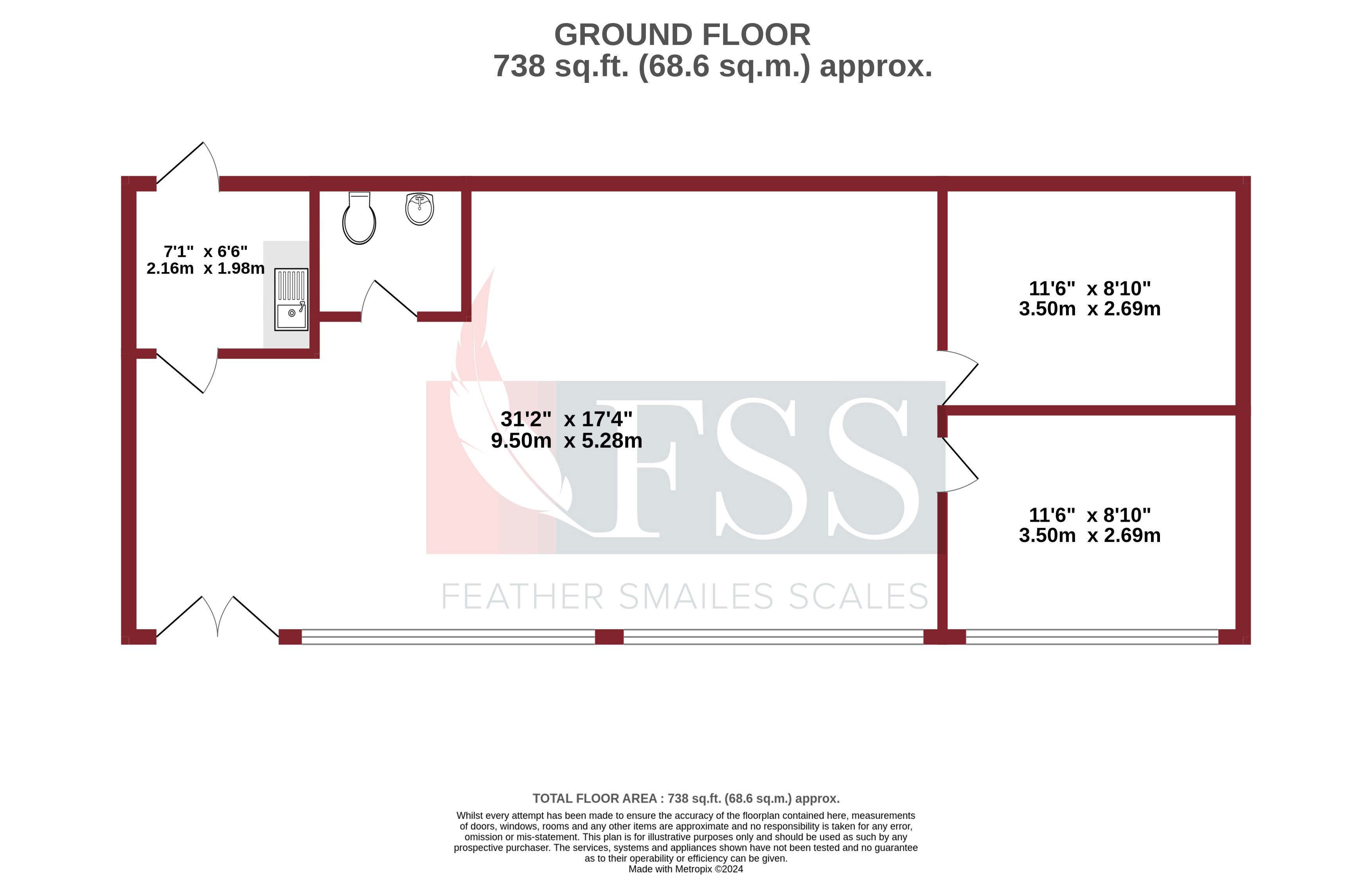 Floorplan for                                                          
                                                    