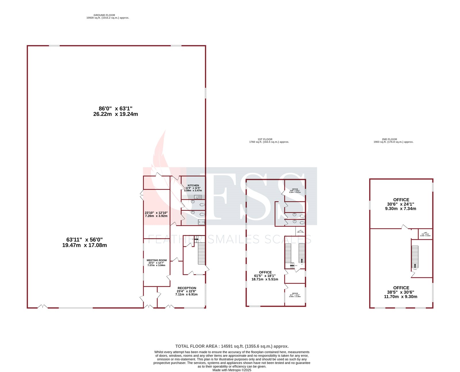 Floorplan for                                                          
                                                    