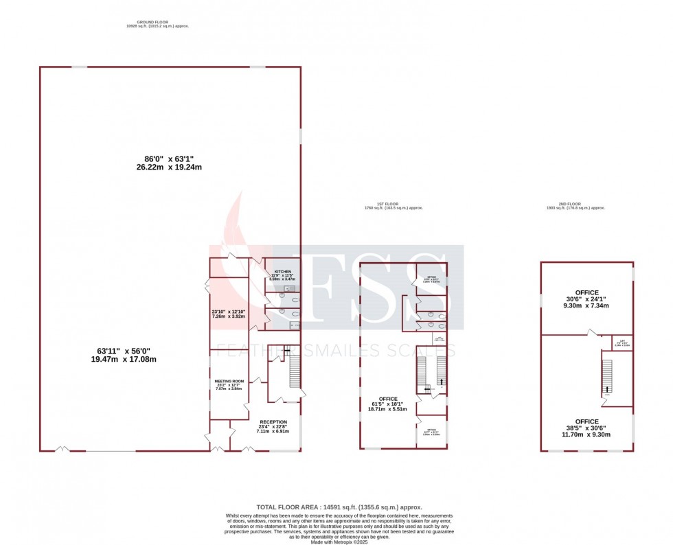 Floorplan for                                                          
                                                    
