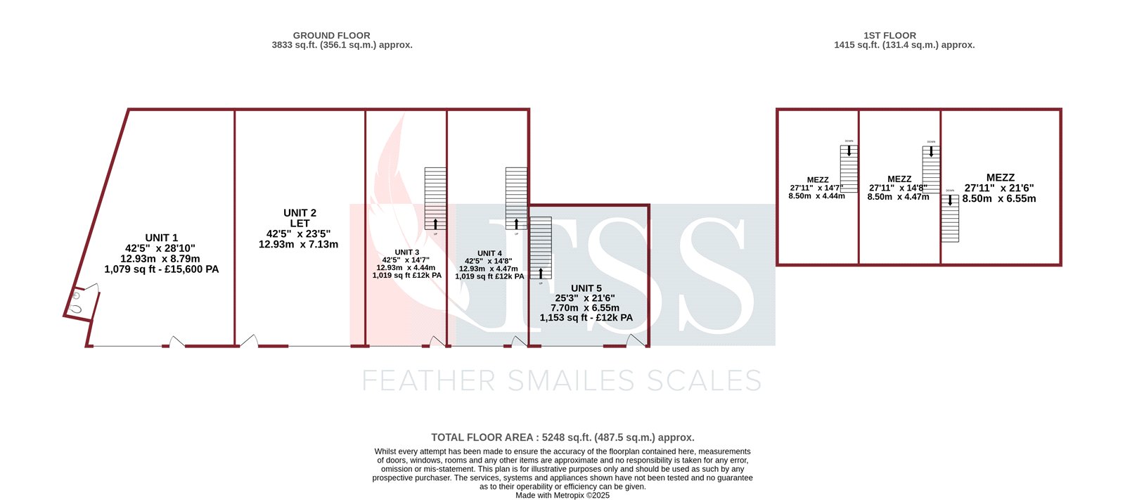 Floorplan for                                                          
                                                    