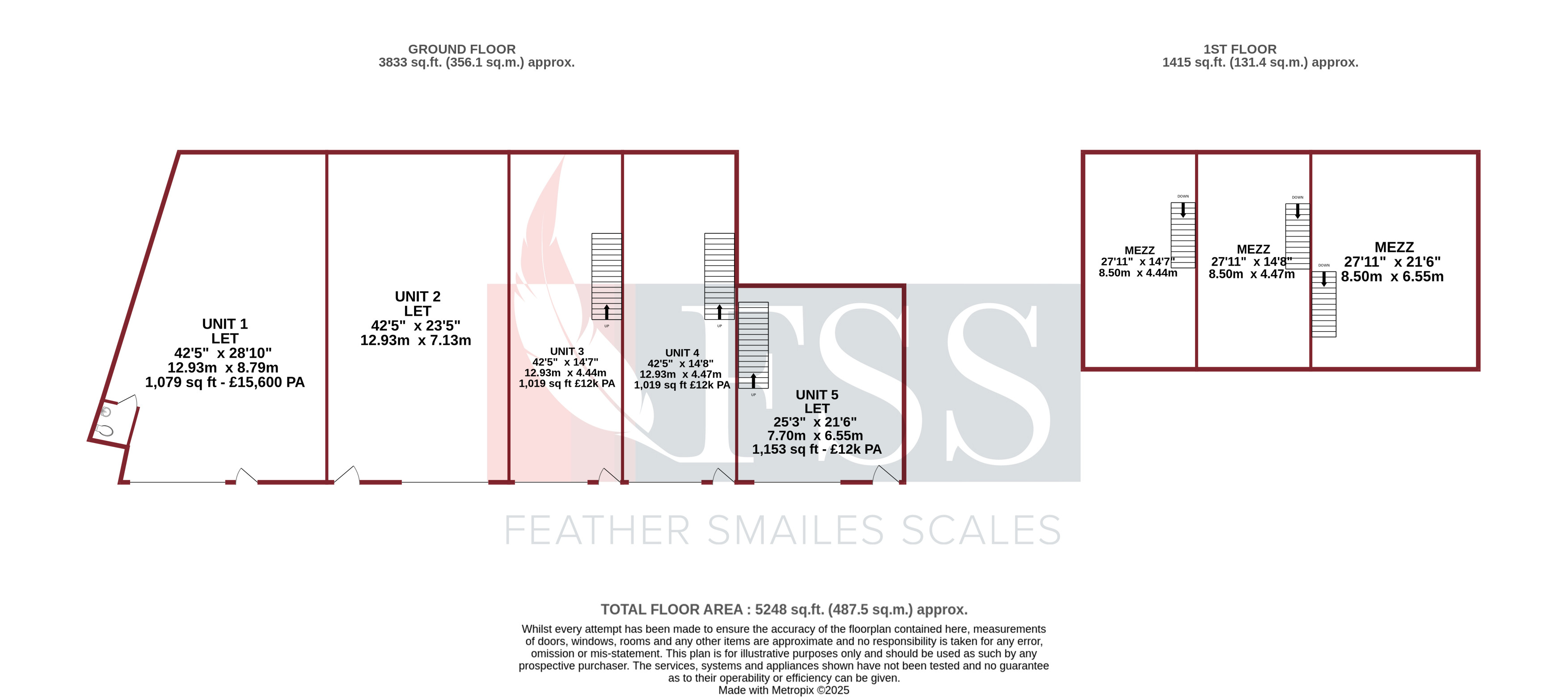Floorplan for                                                          
                                                    