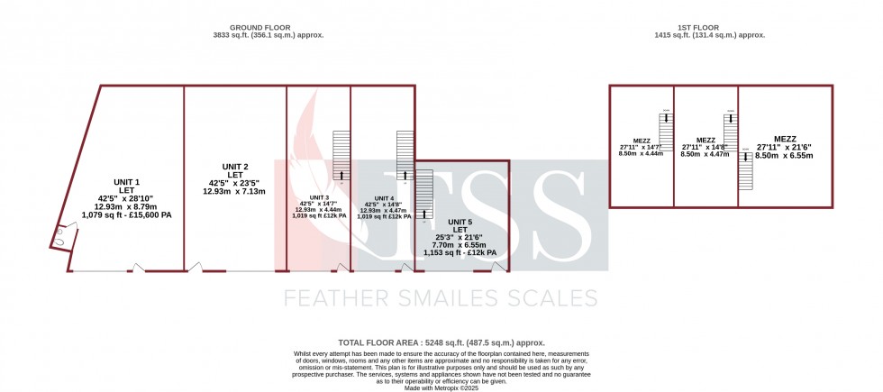 Floorplan for                                                          
                                                    