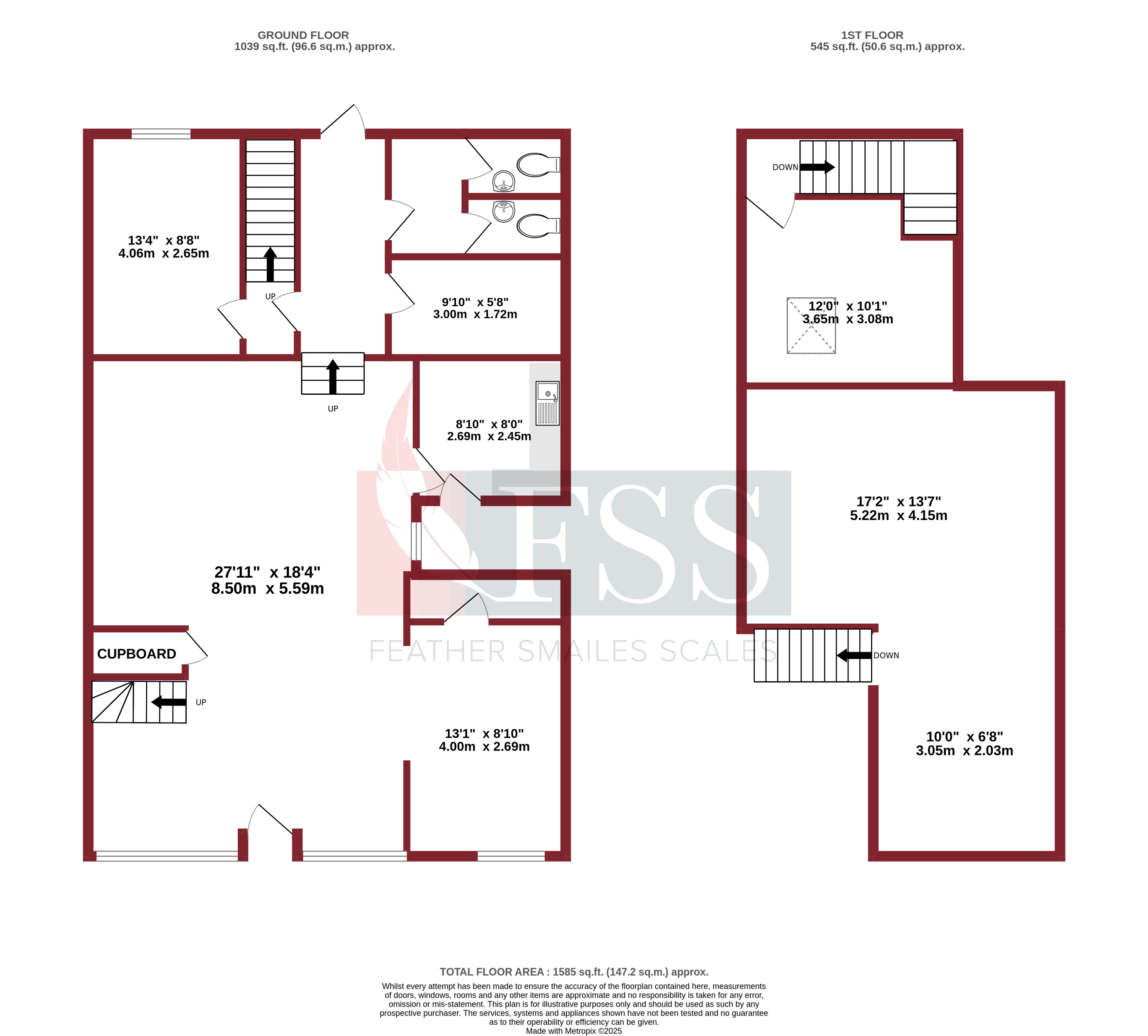 Floorplan for                                                          
                                                    