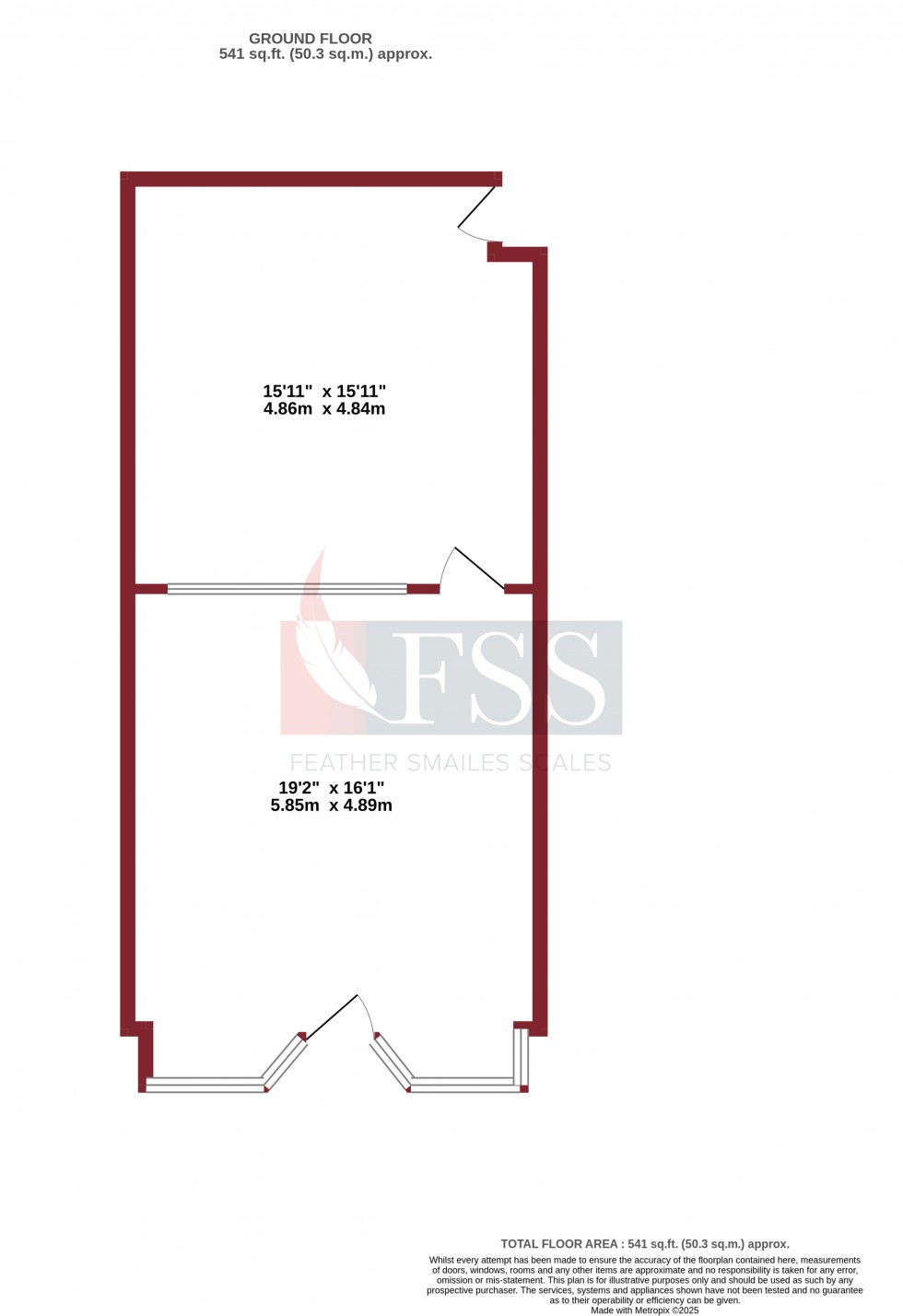 Floorplan for                                                          
                                                    