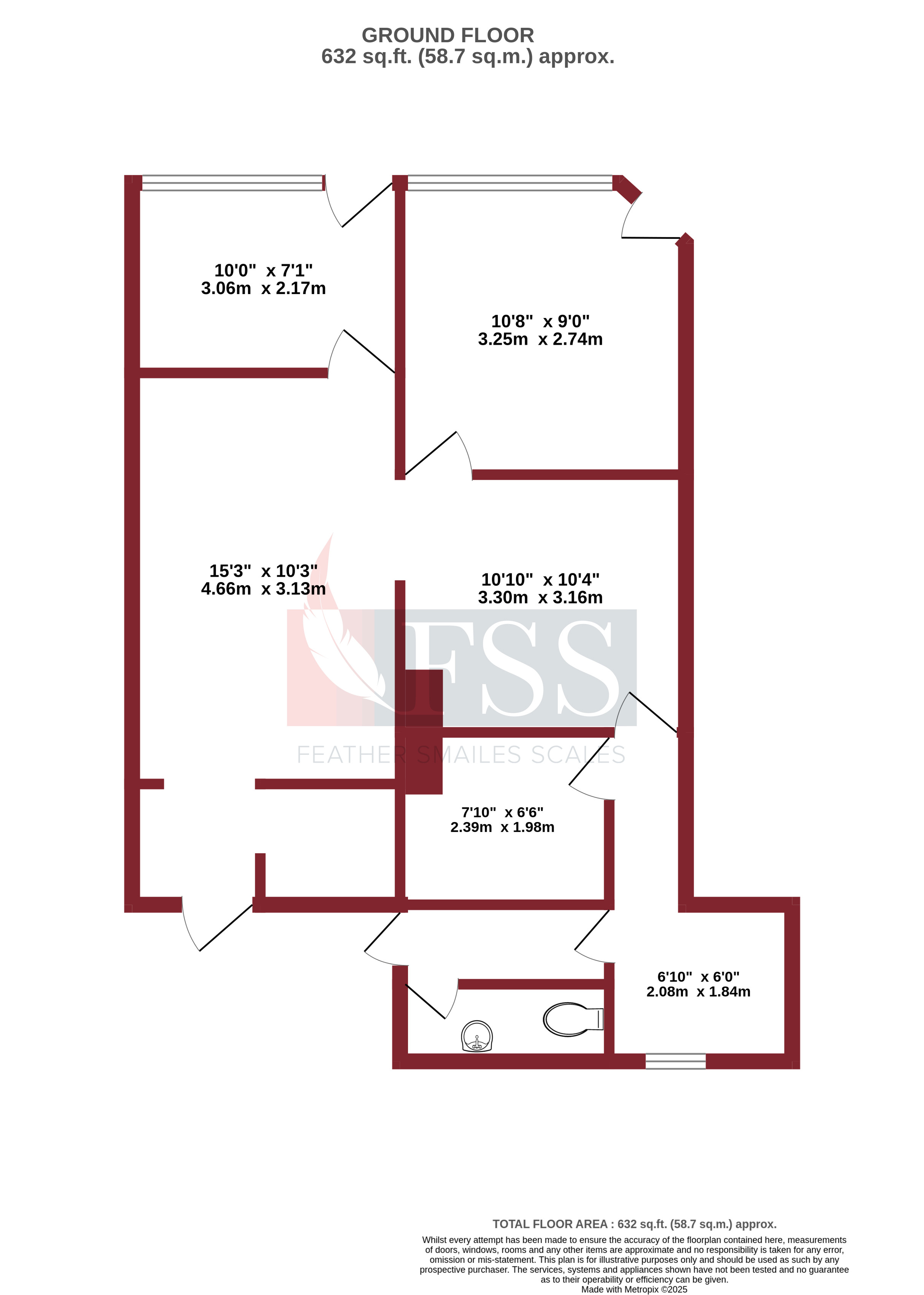 Floorplan for                                                          
                                                    