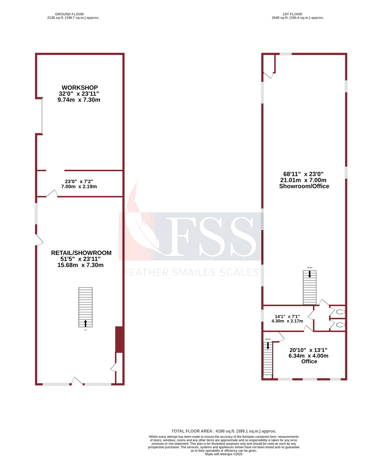 Floorplan for                                                          
                                                    