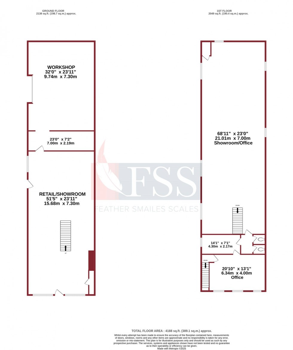 Floorplan for                                                          
                                                    