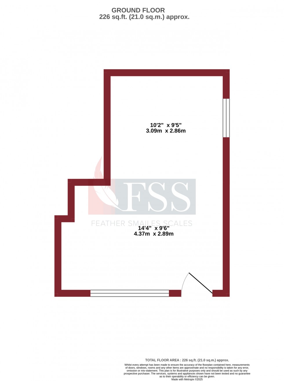 Floorplan for                                                          
                                                    