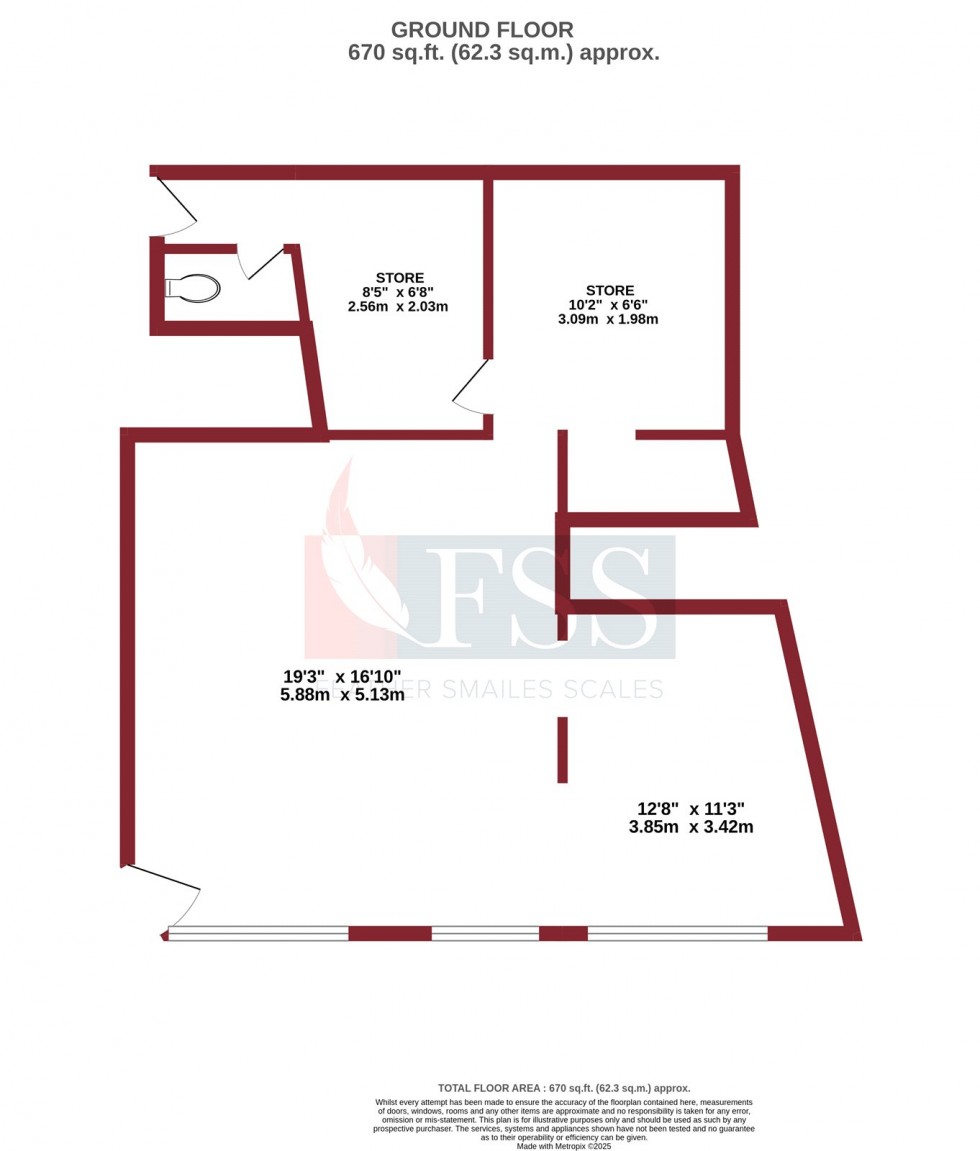 Floorplan for                                                          
                                                    