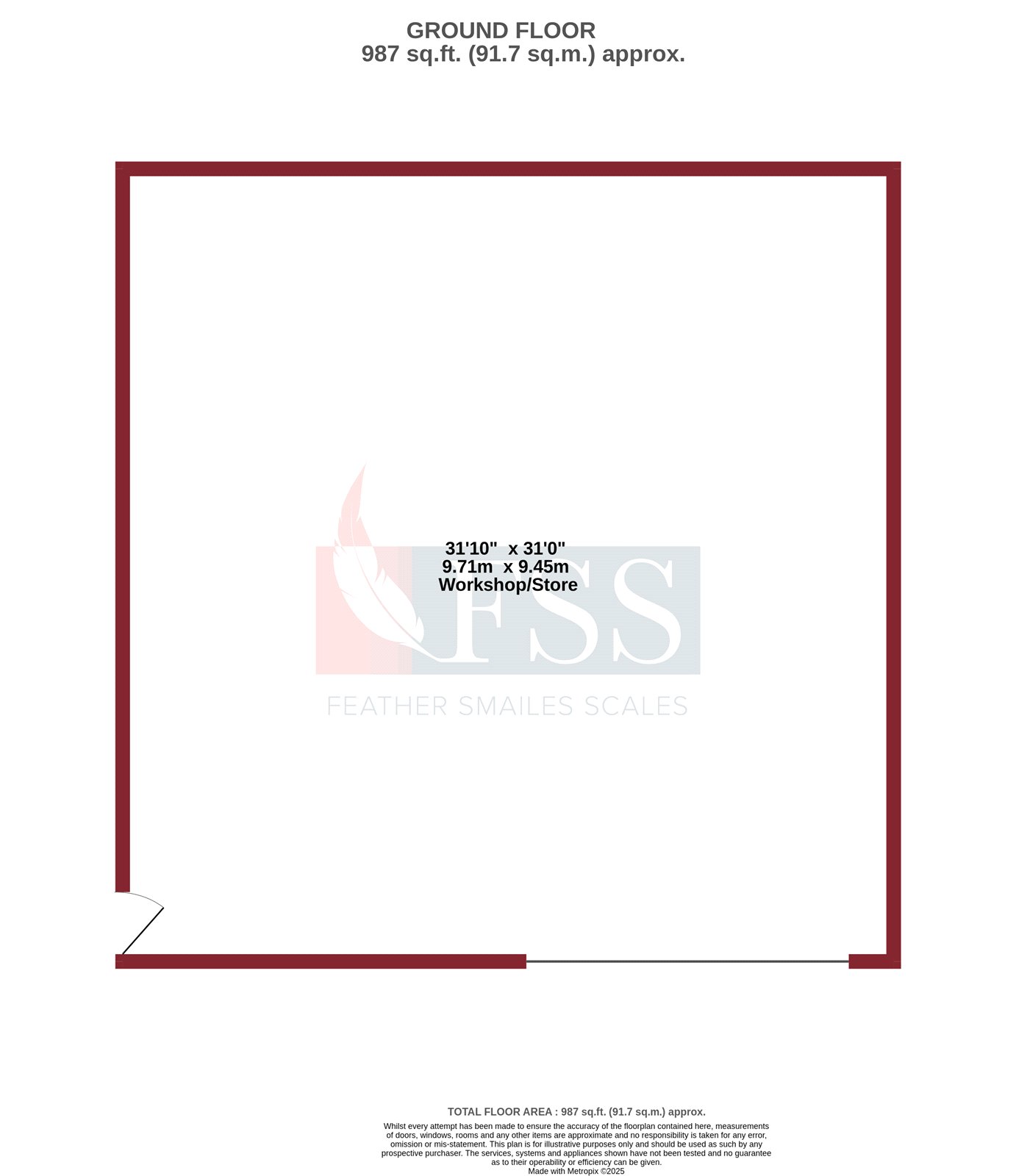 Floorplan for                                                          
                                                    