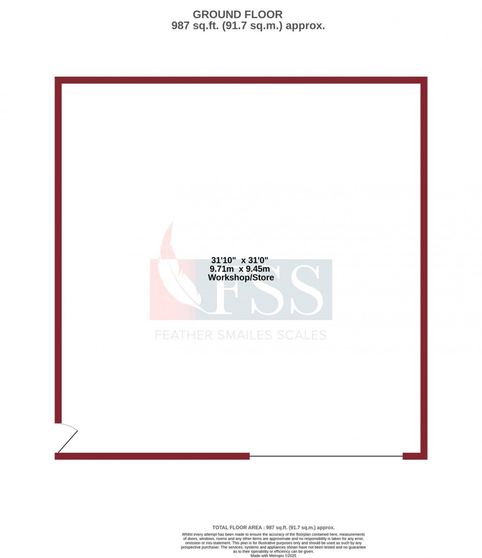 Floorplan for                                                          
                                                    