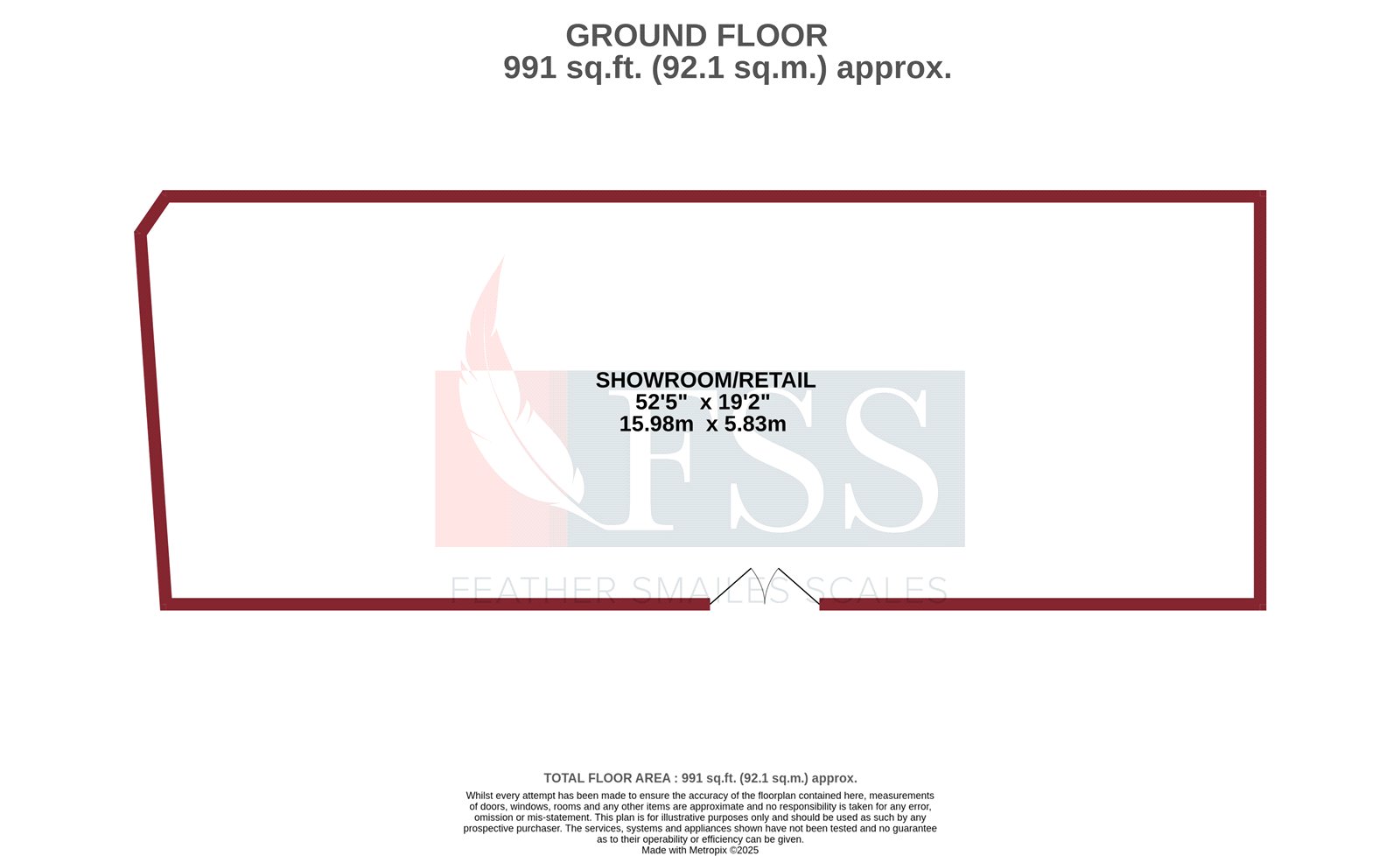 Floorplan for                                                          
                                                    