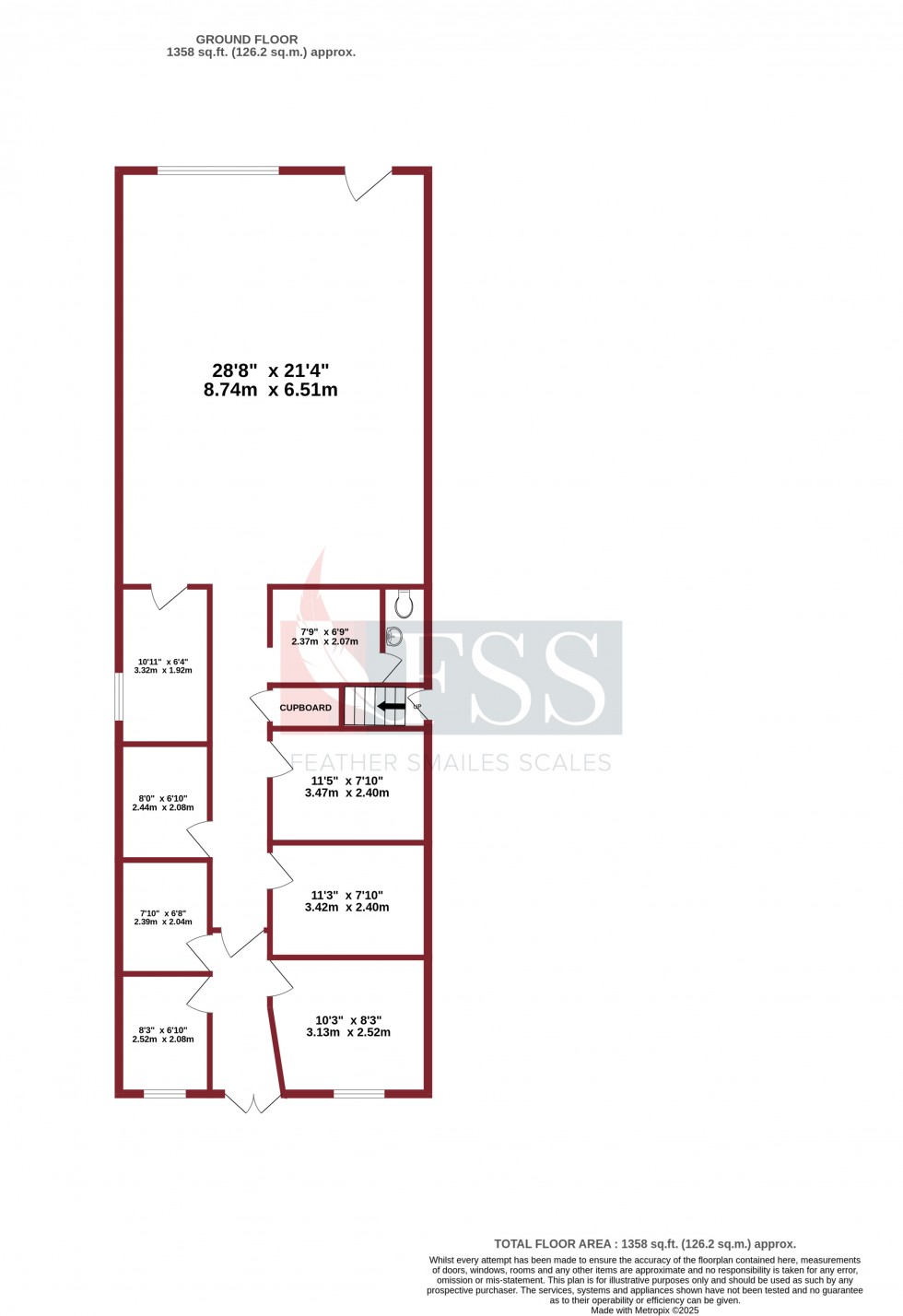 Floorplan for                                                          
                                                    