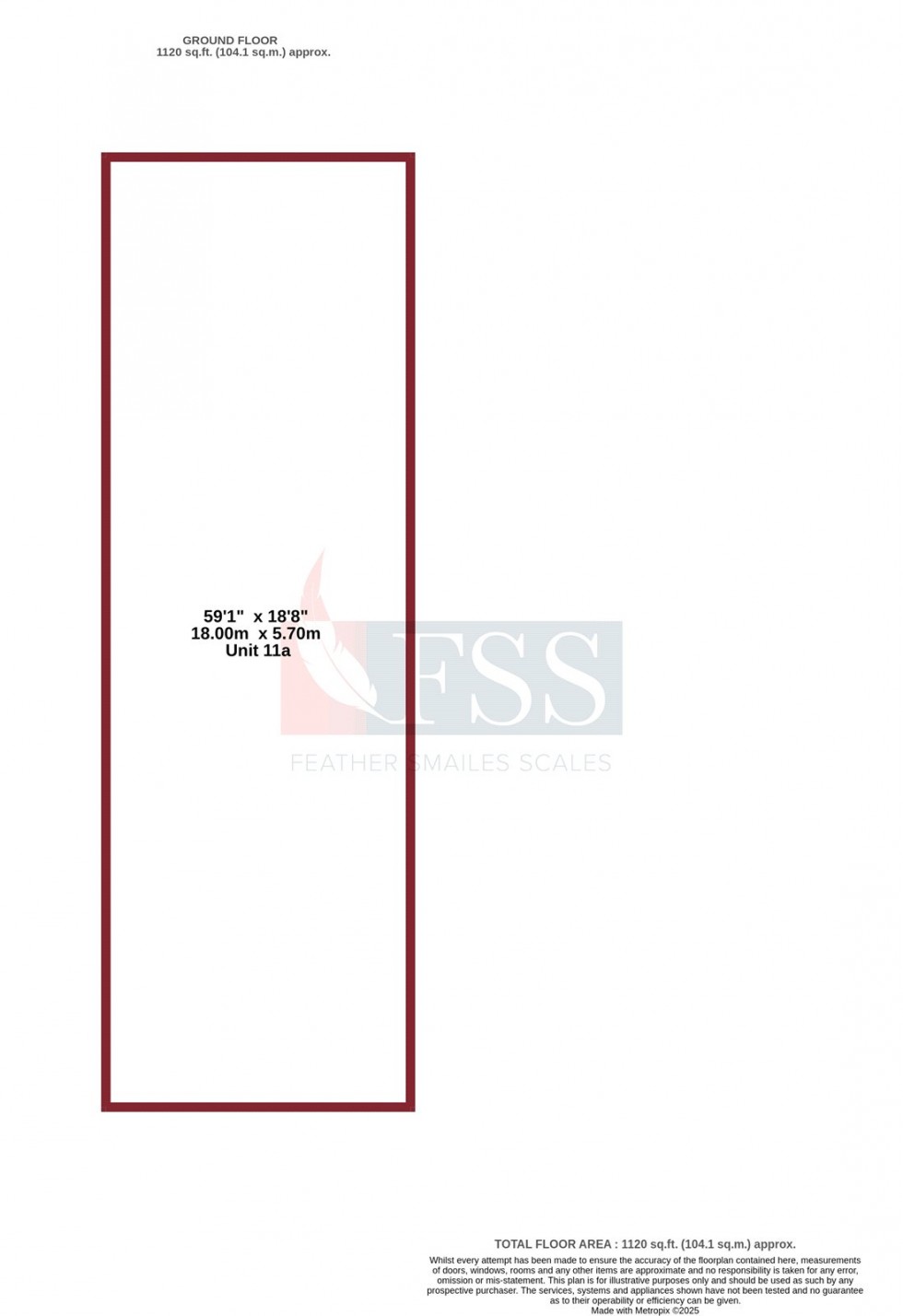 Floorplan for                                                          
                                                    