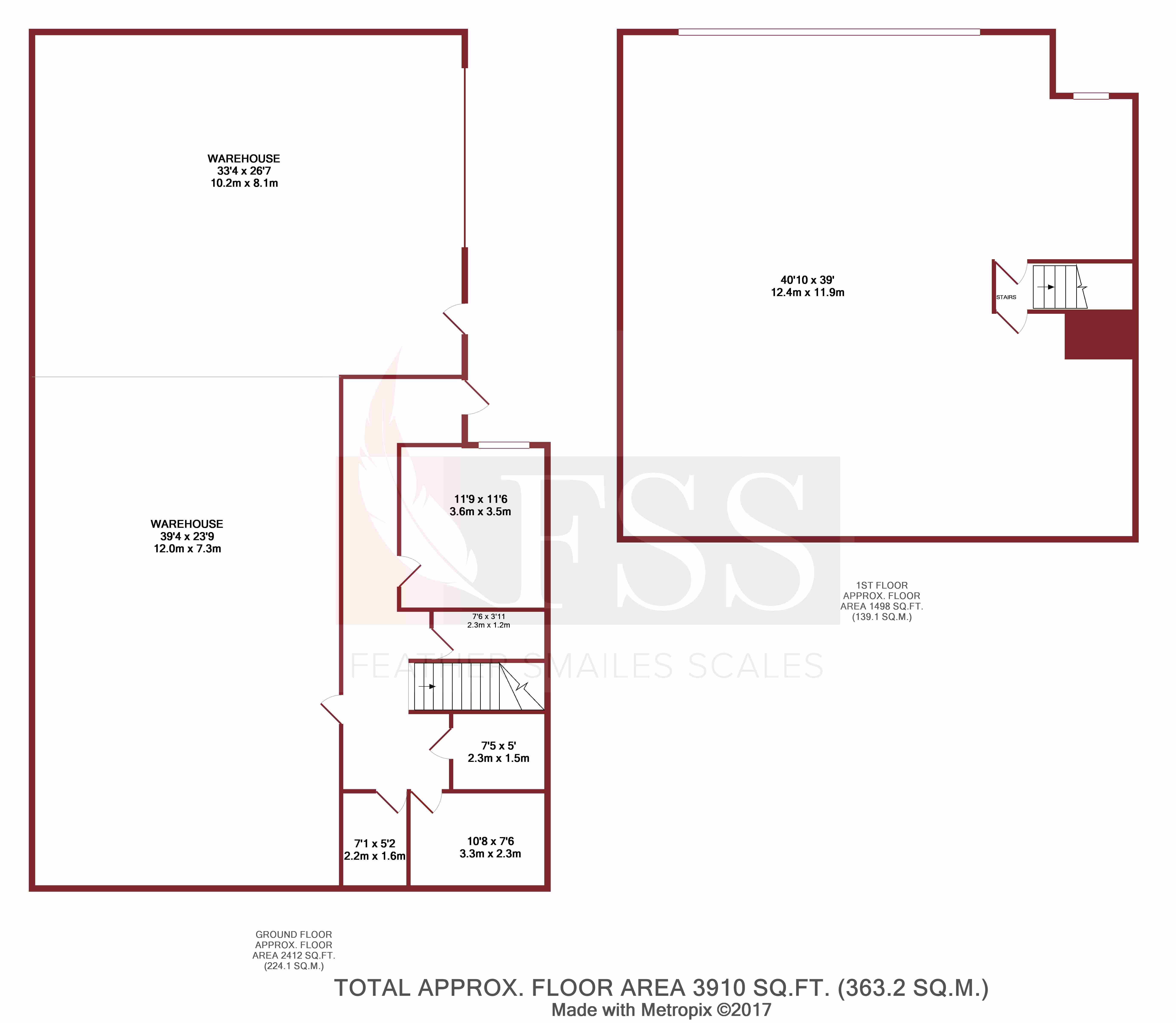 Floorplan for                                                          
                                                    