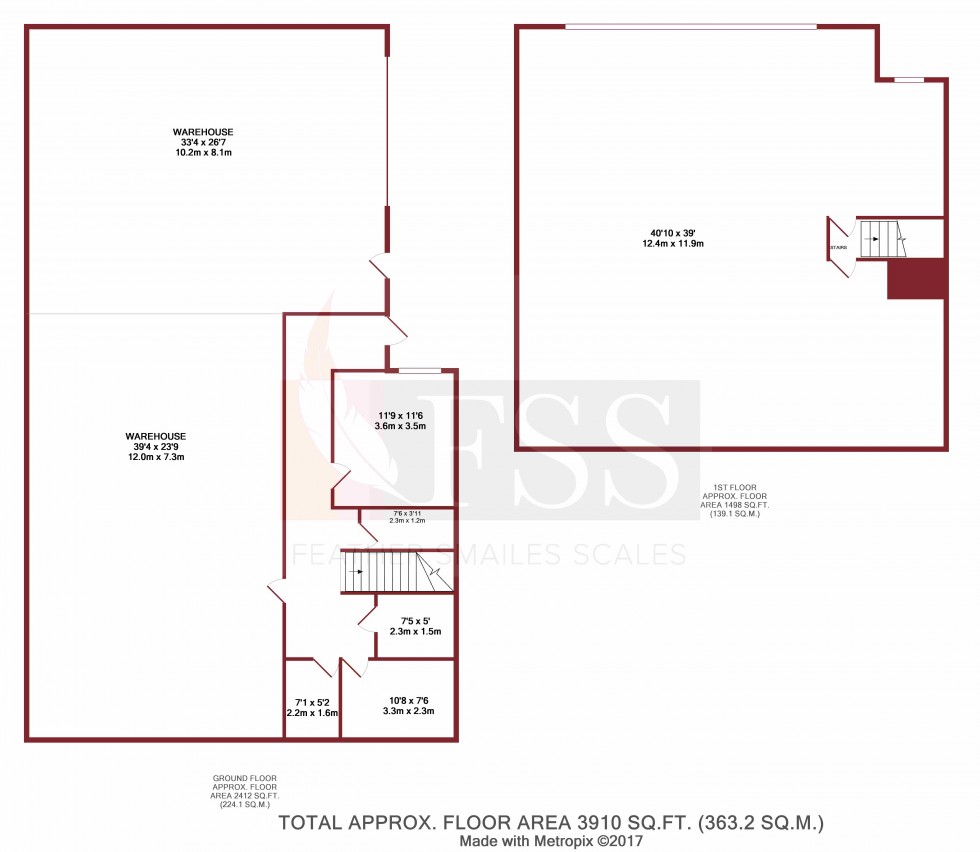 Floorplan for                                                          
                                                    