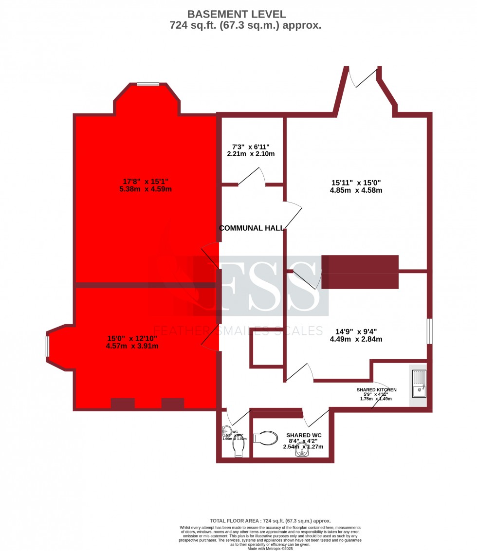 Floorplan for                                                          
                                                    