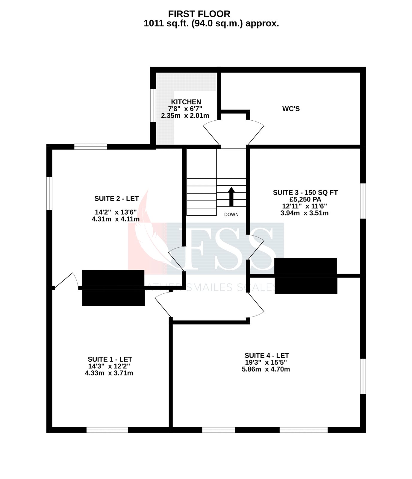 Floorplan for                                                         
                                                    