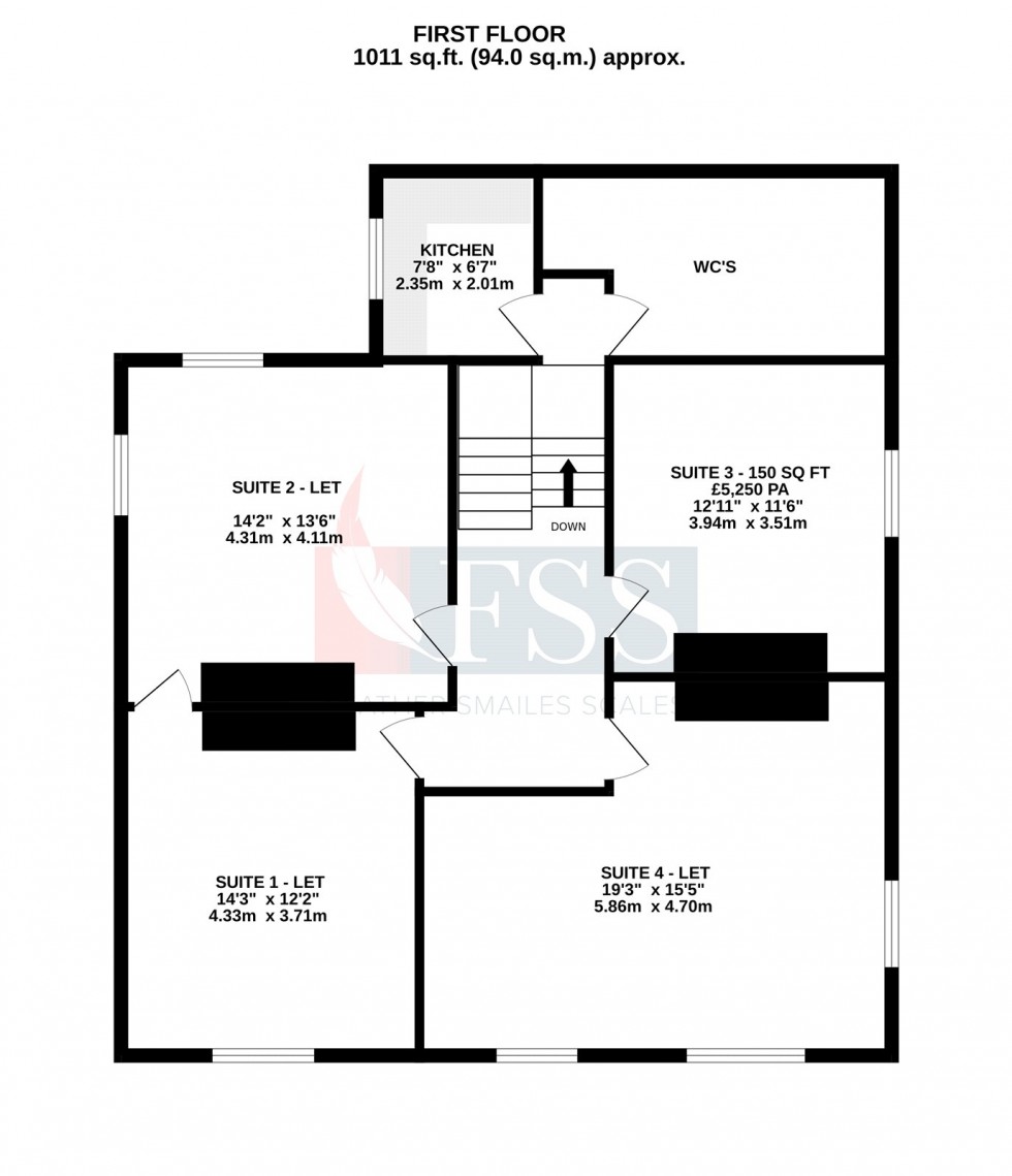 Floorplan for                                                         
                                                    