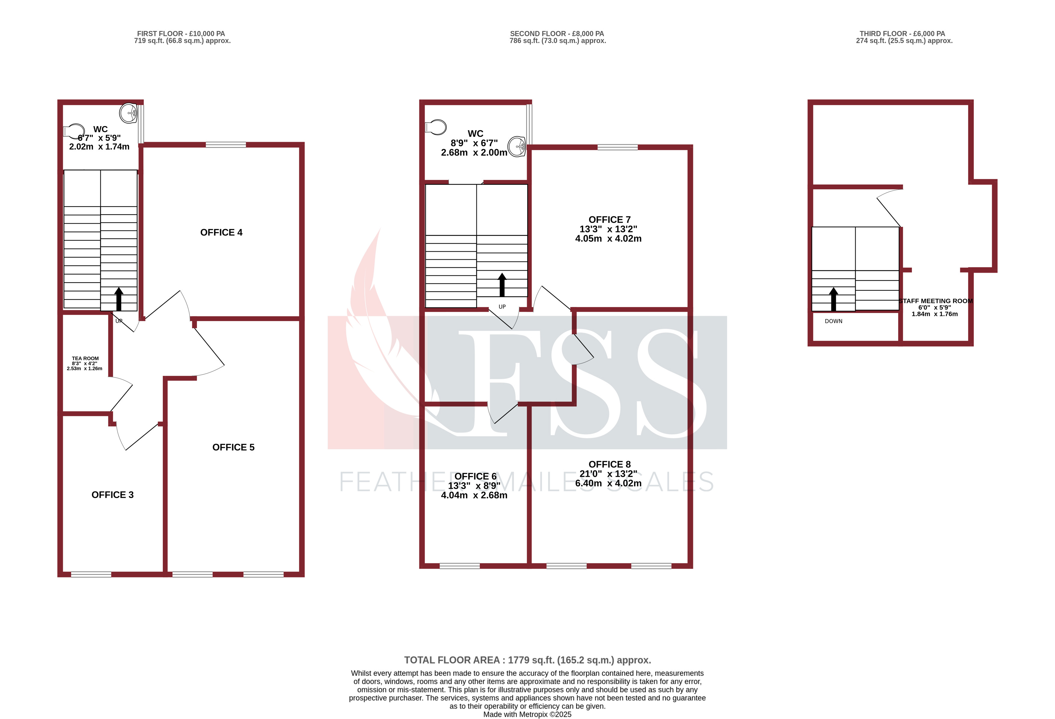 Floorplan for                                                          
                                                    
