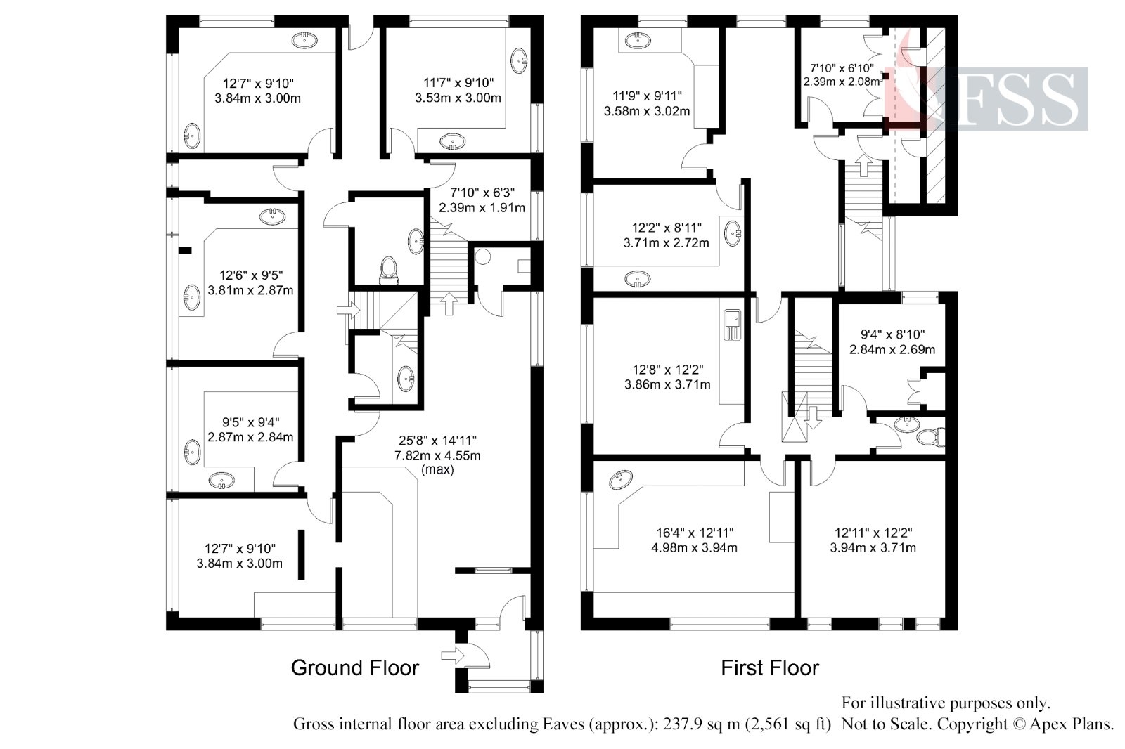 Floorplan for                                                          
                                                    