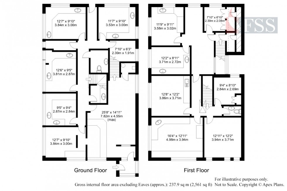 Floorplan for                                                          
                                                    
