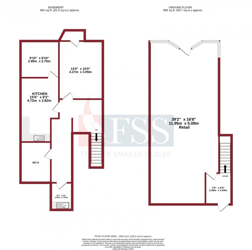 Floorplan for                                                          
                                                    