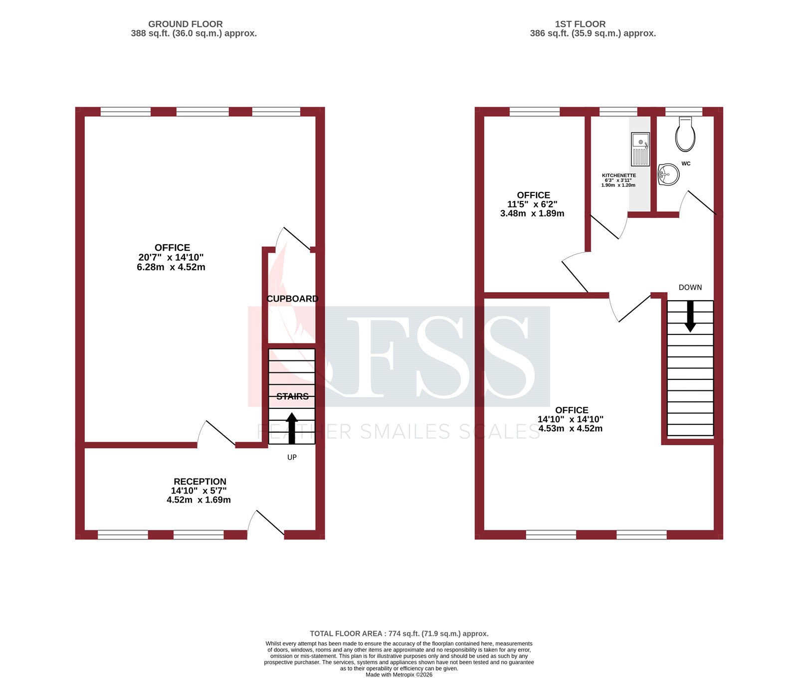 Floorplan for                                                         
                                                    