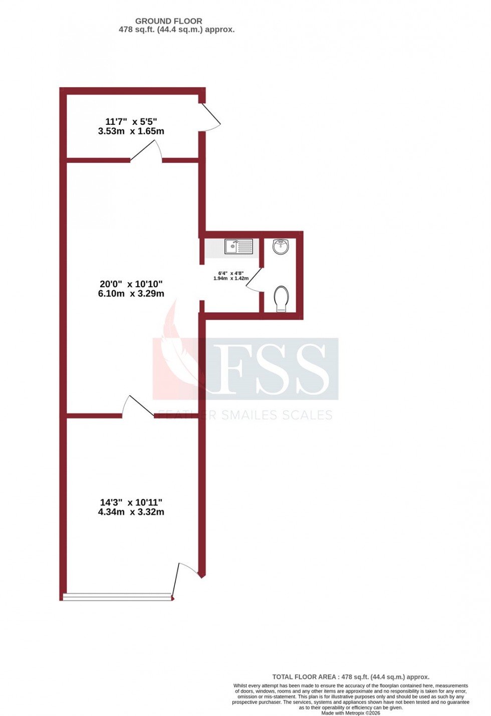 Floorplan for                                                         
                                                    
