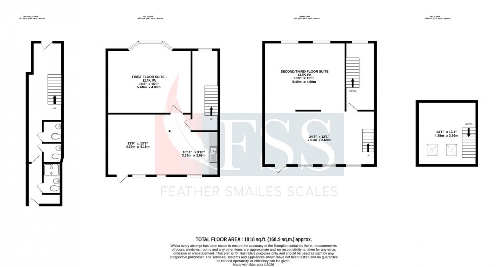 Floorplan for                                                         
                                                    