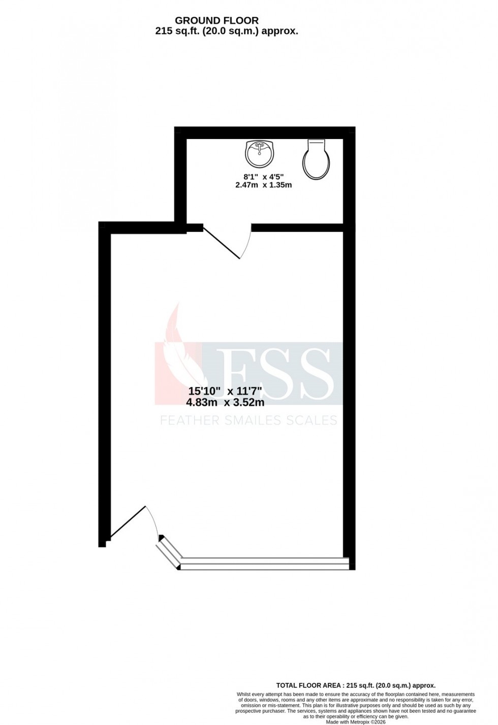 Floorplan for                                                         
                                                    