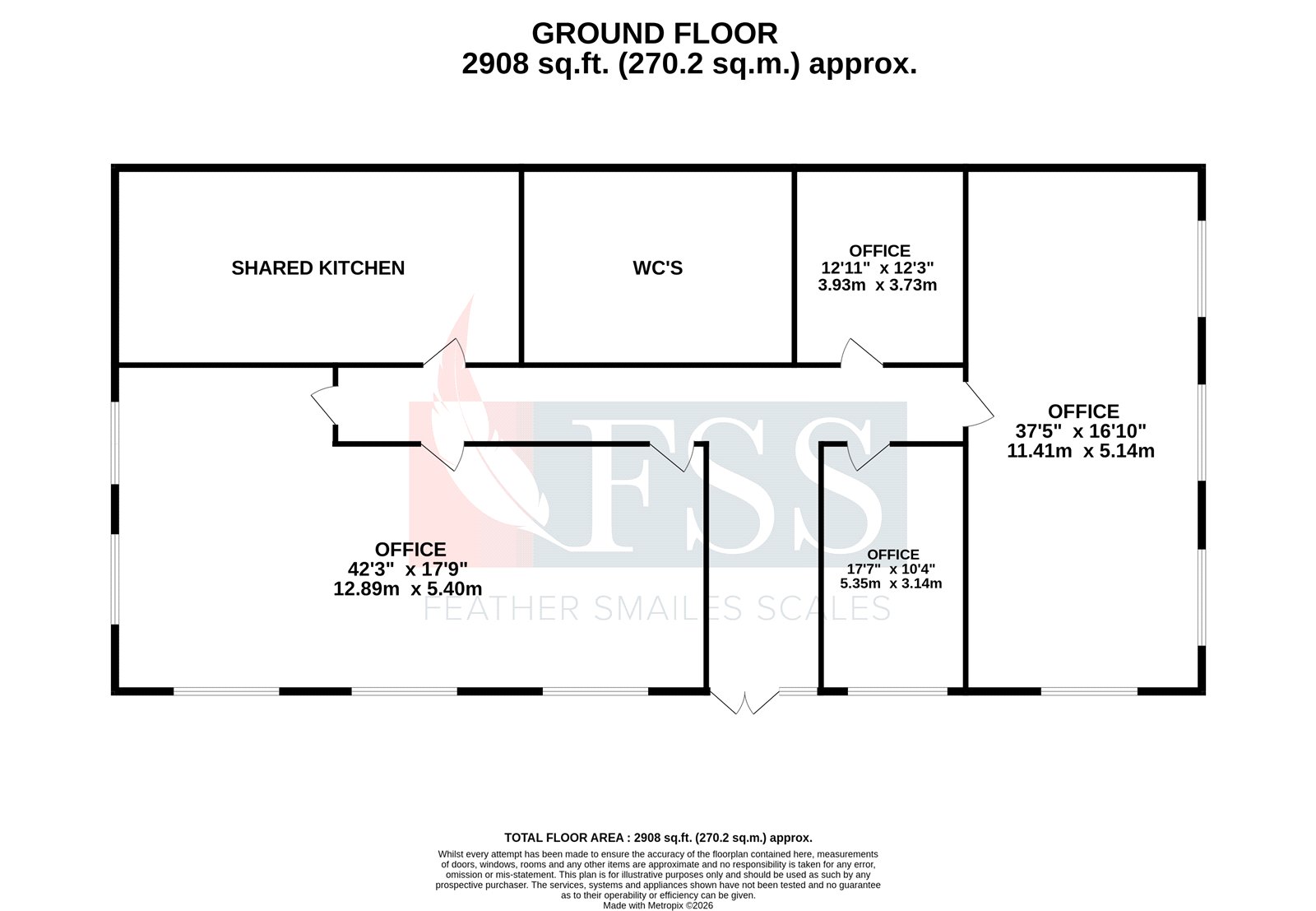 Floorplan for                                                         
                                                    