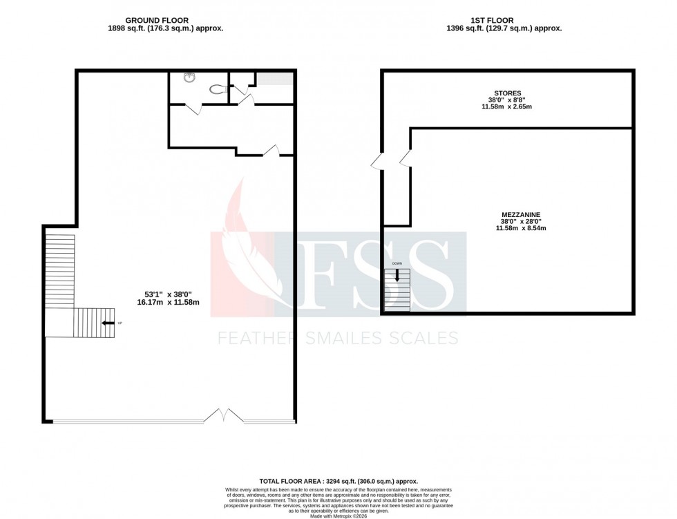 Floorplan for                                                         
                                                    