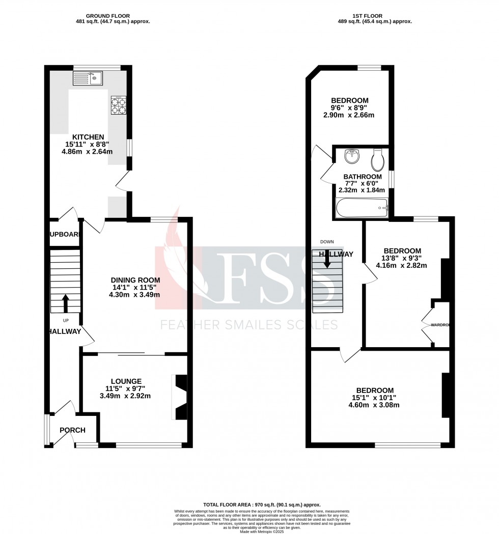 Floorplan for                                                          
                                                    