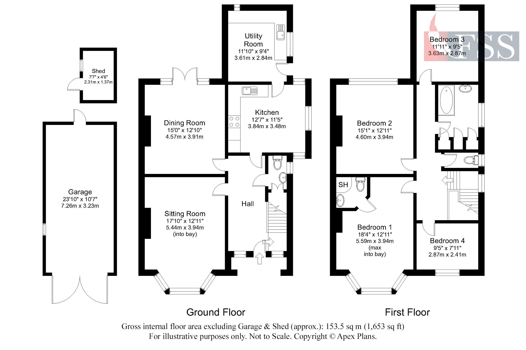 Floorplan for                                                         
                                                    
