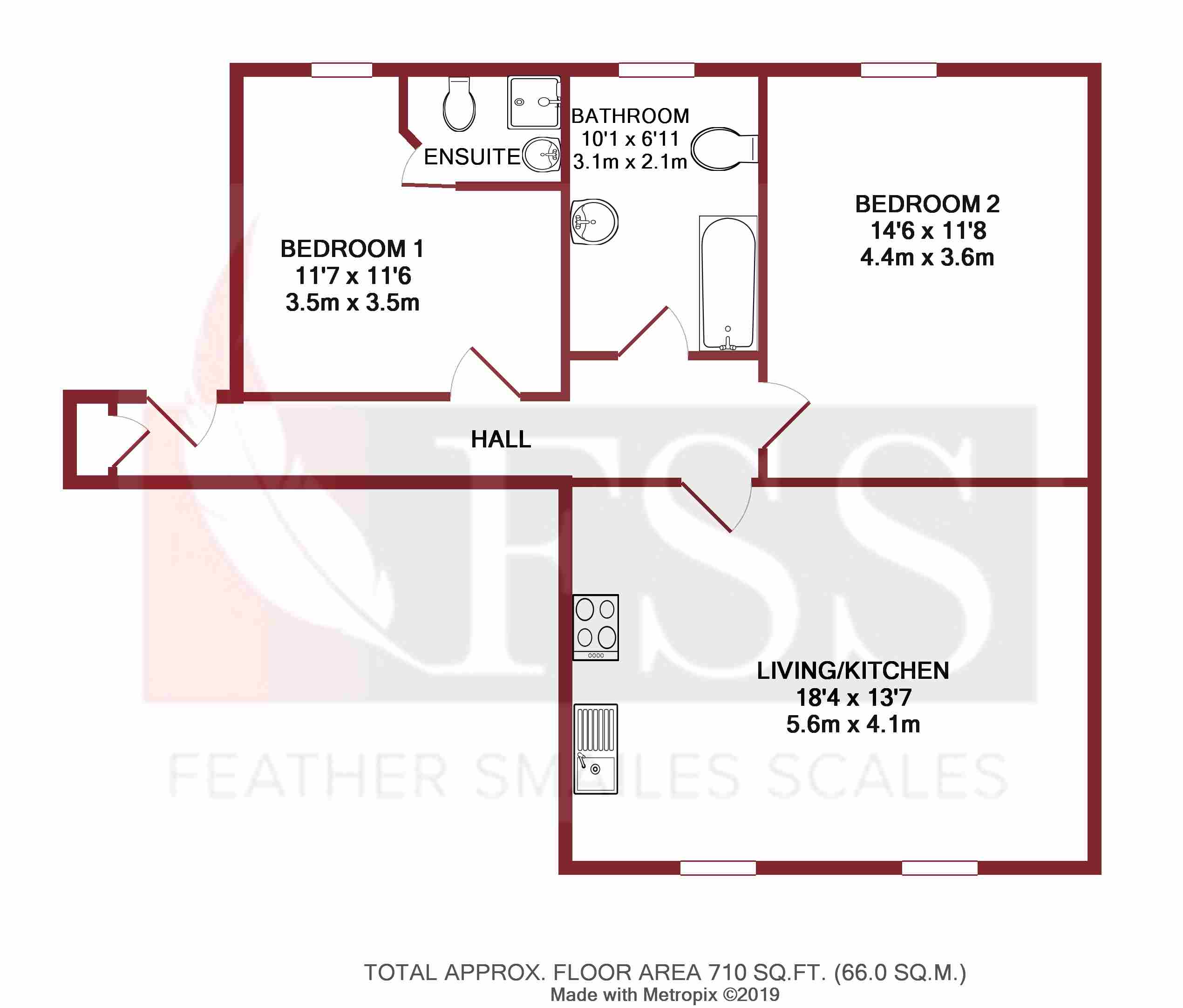 Floorplan for                                                          
                                                    