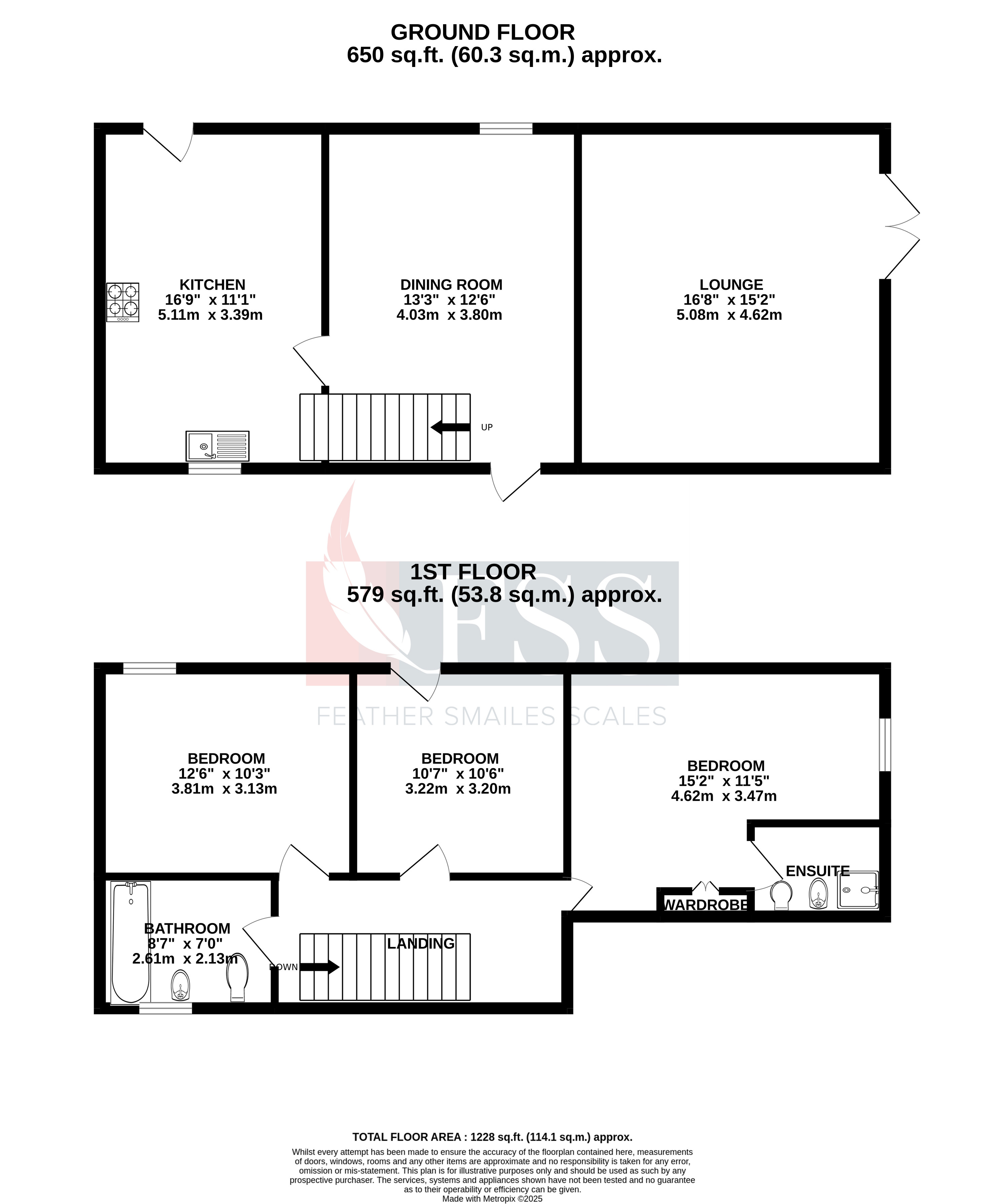 Floorplan for                                                          
                                                    