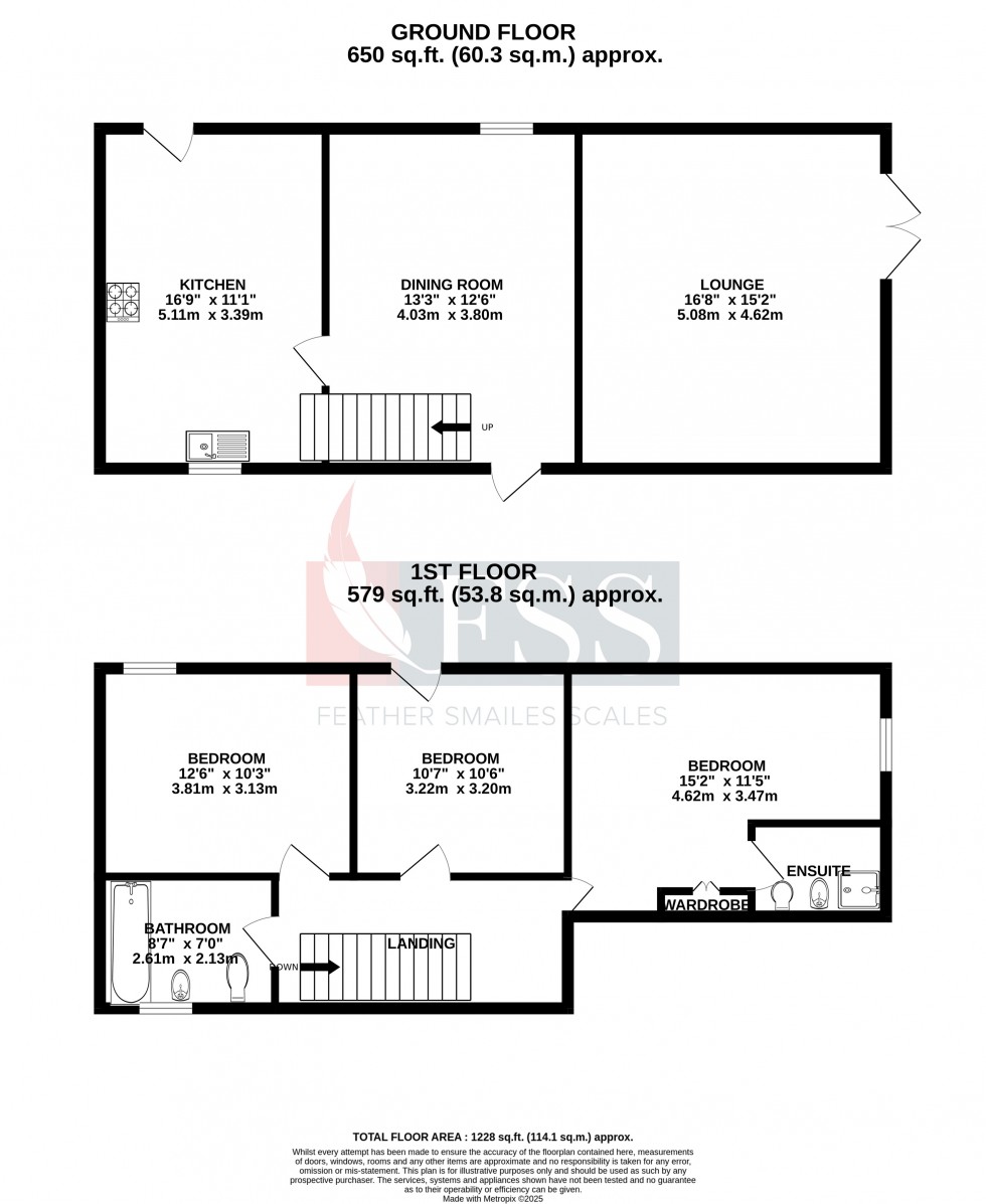 Floorplan for                                                          
                                                    
