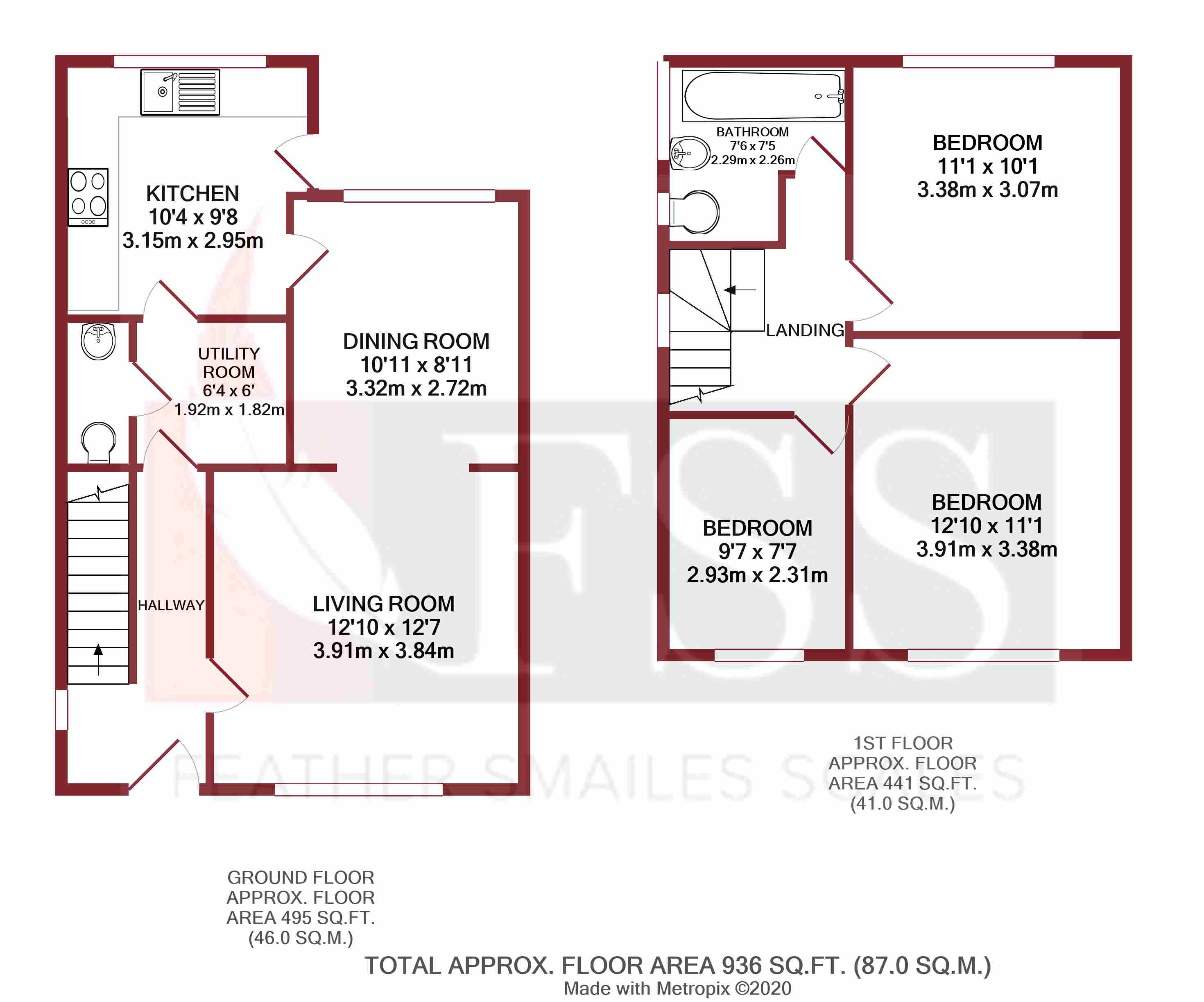 Floorplan for                                                          
                                                    