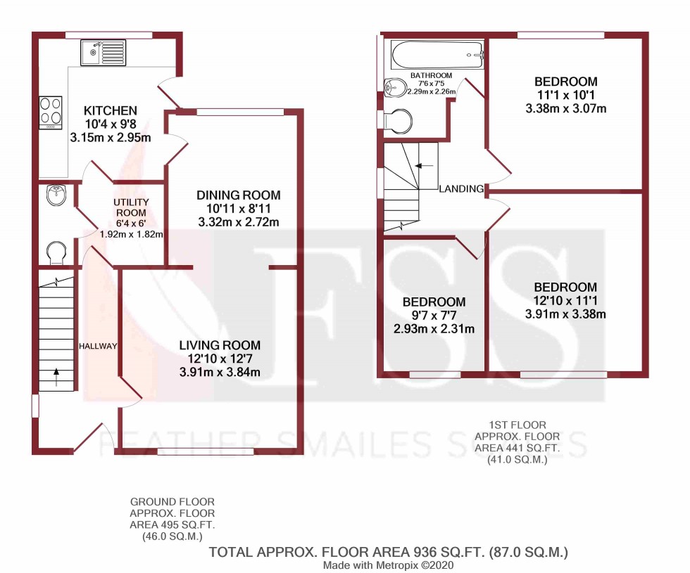 Floorplan for                                                          
                                                    