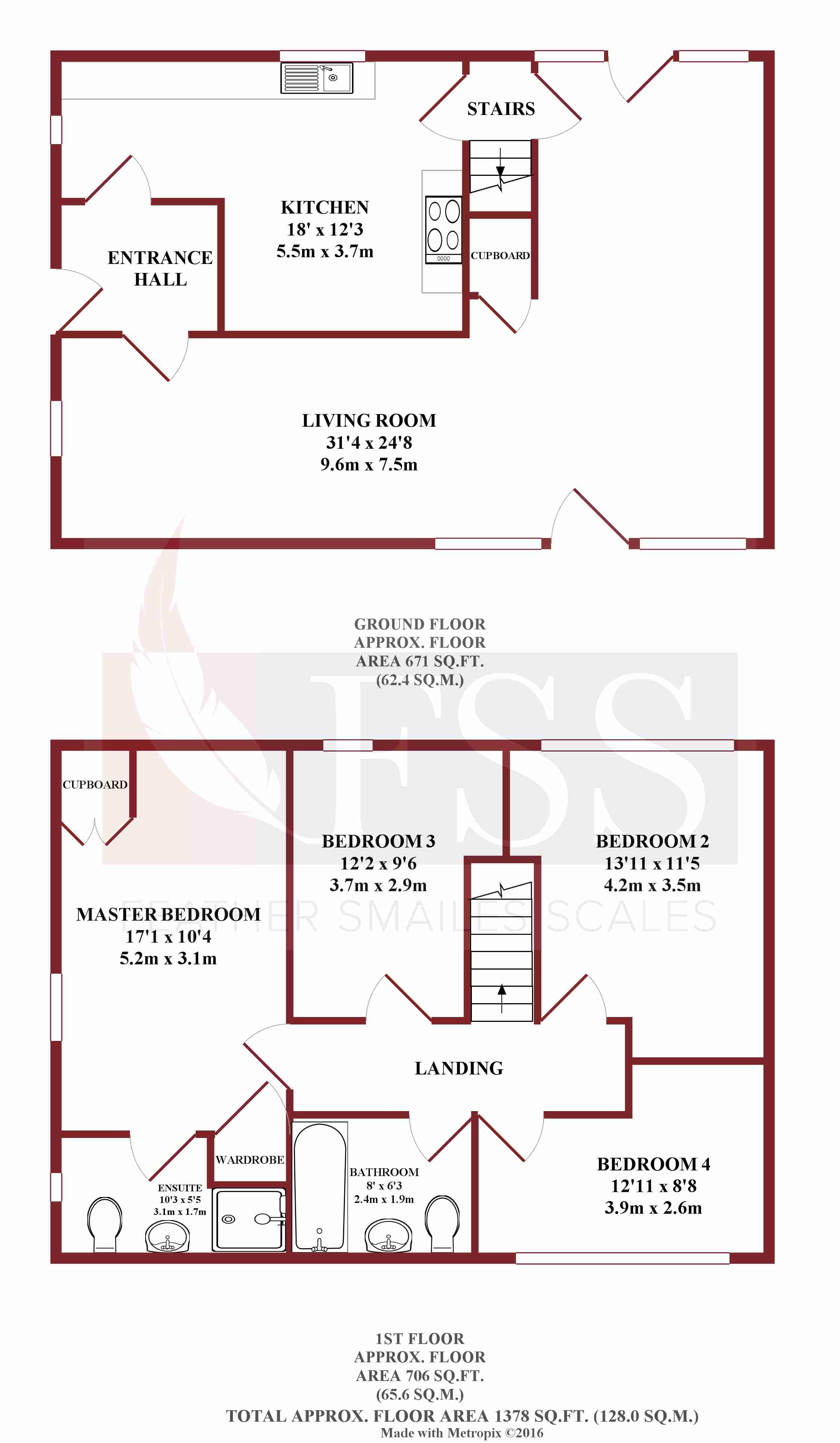 Floorplan for                                                          
                                                    