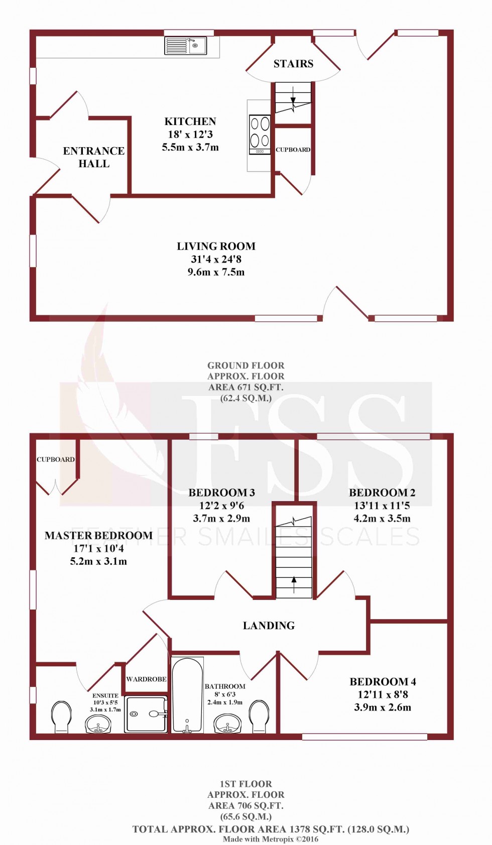 Floorplan for                                                          
                                                    
