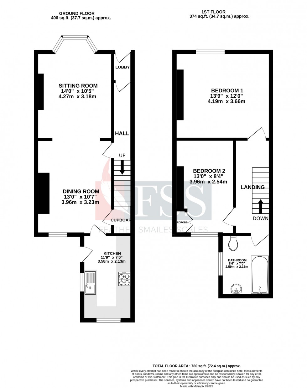 Floorplan for                                                          
                                                    