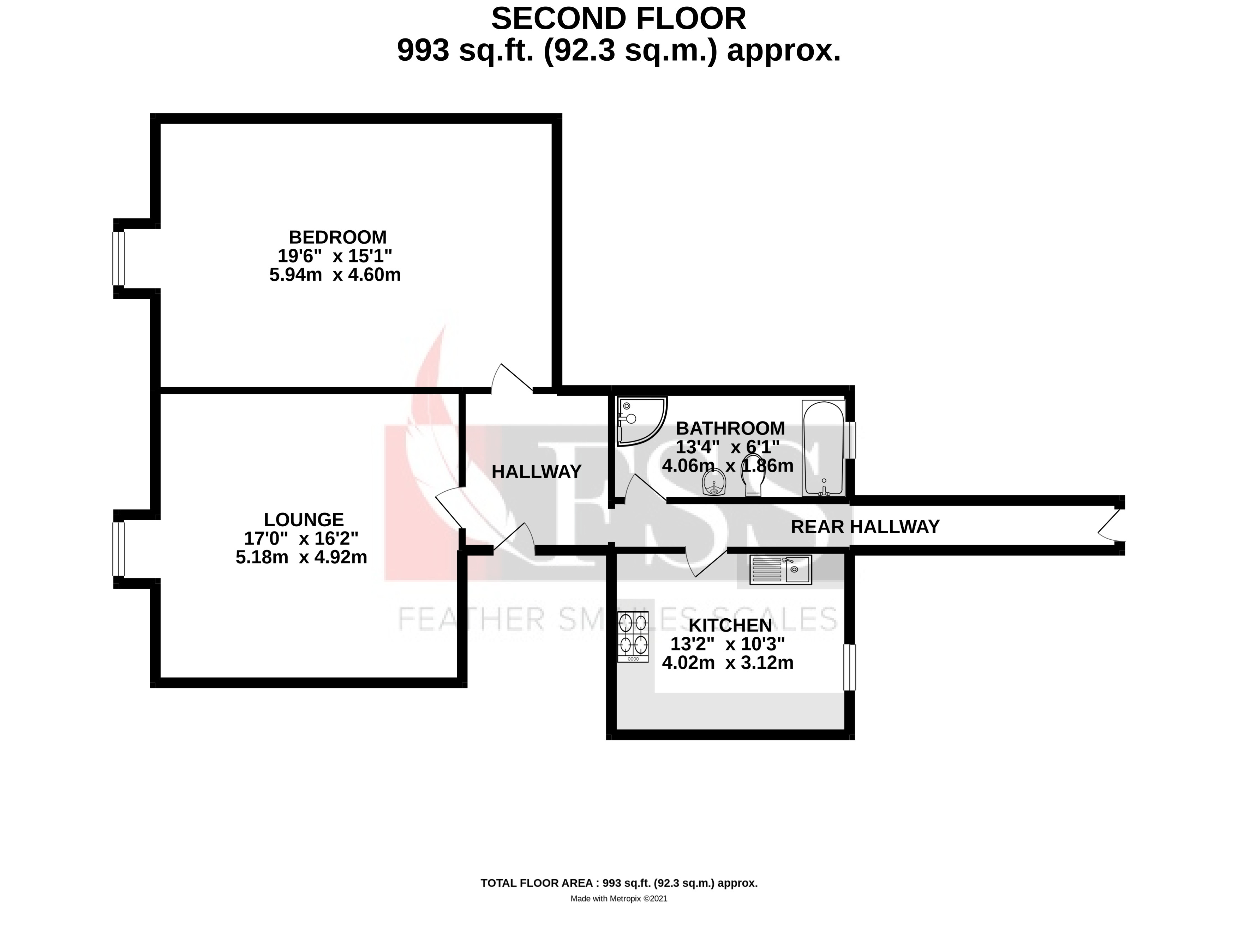 Floorplan for                                                          
                                                    