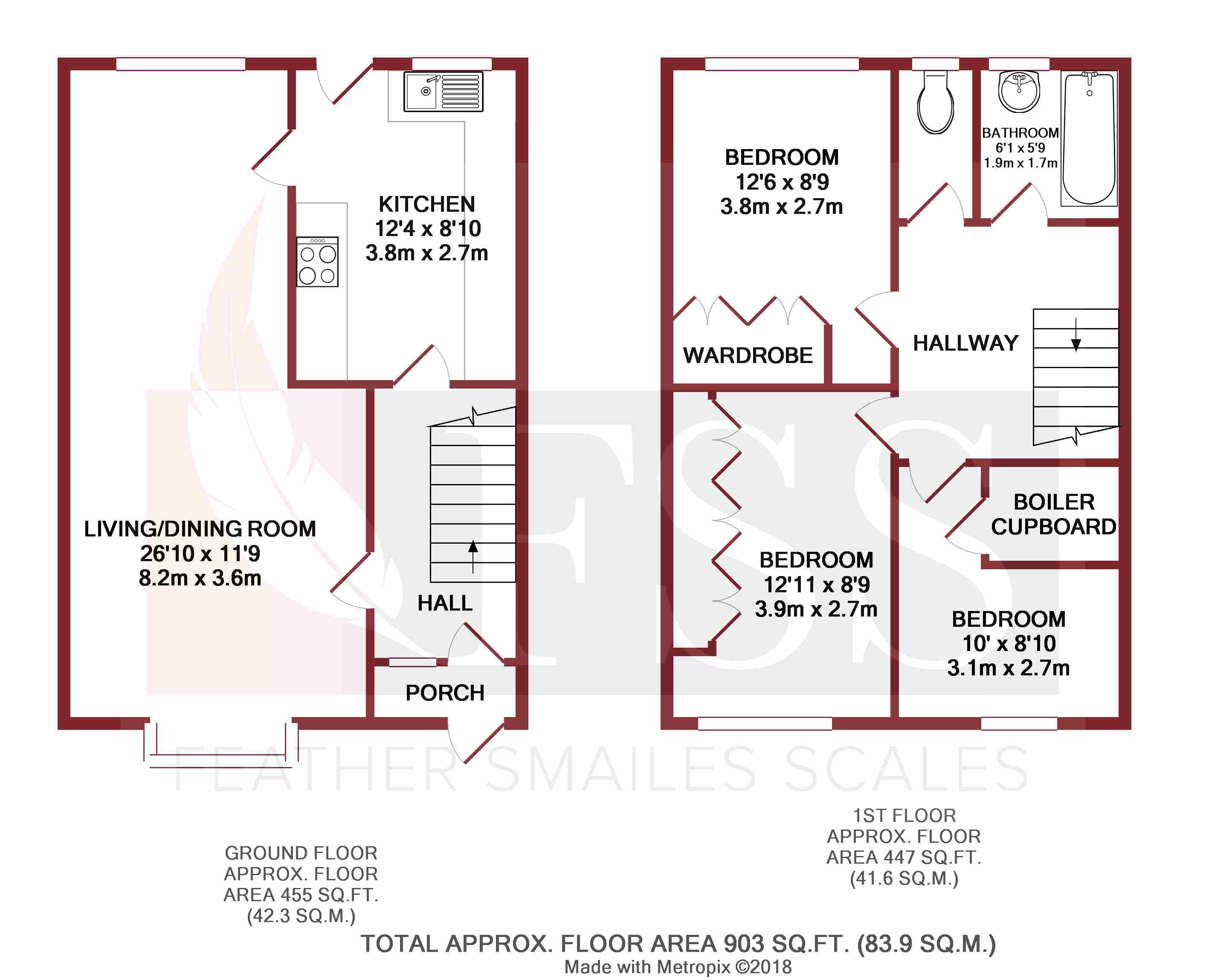 Floorplan for                                                          
                                                    